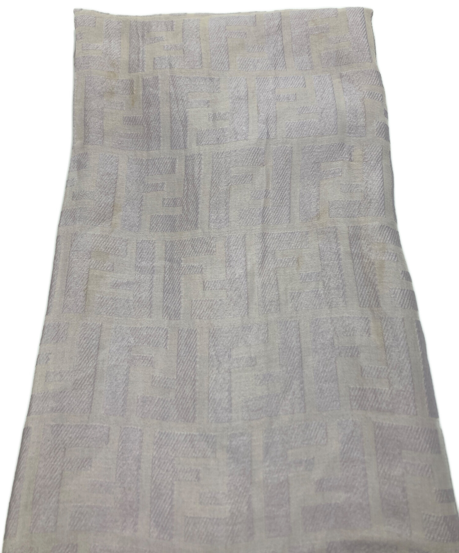 中古・古着通販】FENDI (フェンディ) ズッカ柄シルクストール ピンク