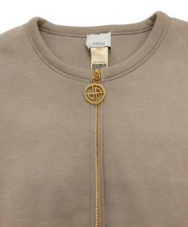PATOU パトゥ スウェット S ベージュ 【古着】【中古】 中古・古着通販 