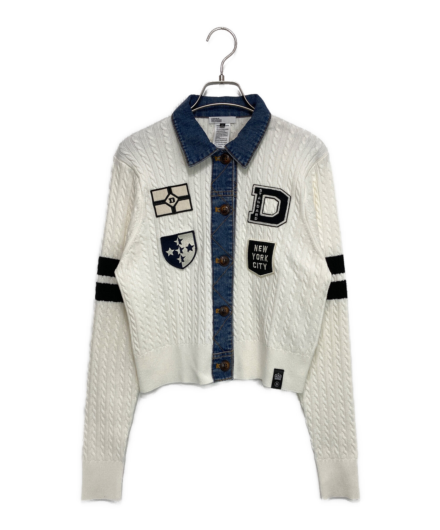 DOUBLE STANDARD CLOTHING - TOYUKARE　ダブルスタンダード　カーディガン 中古・古着通販】DOUBLE STANDARD CLOTHING (ダブルスタンダード