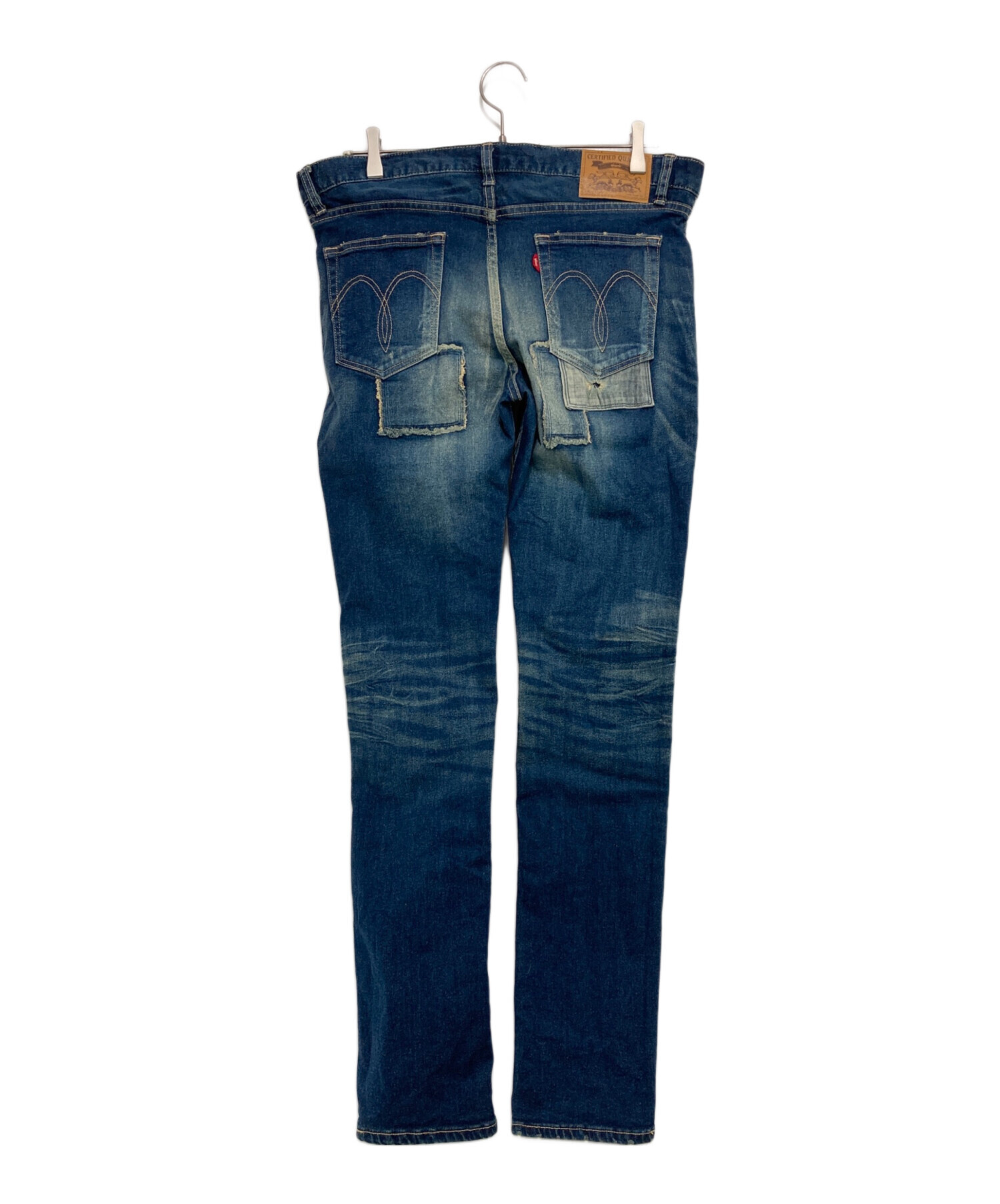 glamb アンプラグドポリーデニム size3 日本製 ダメージ加工 中古・古着通販】glamb (グラム) アンプラグド ポリーデニム