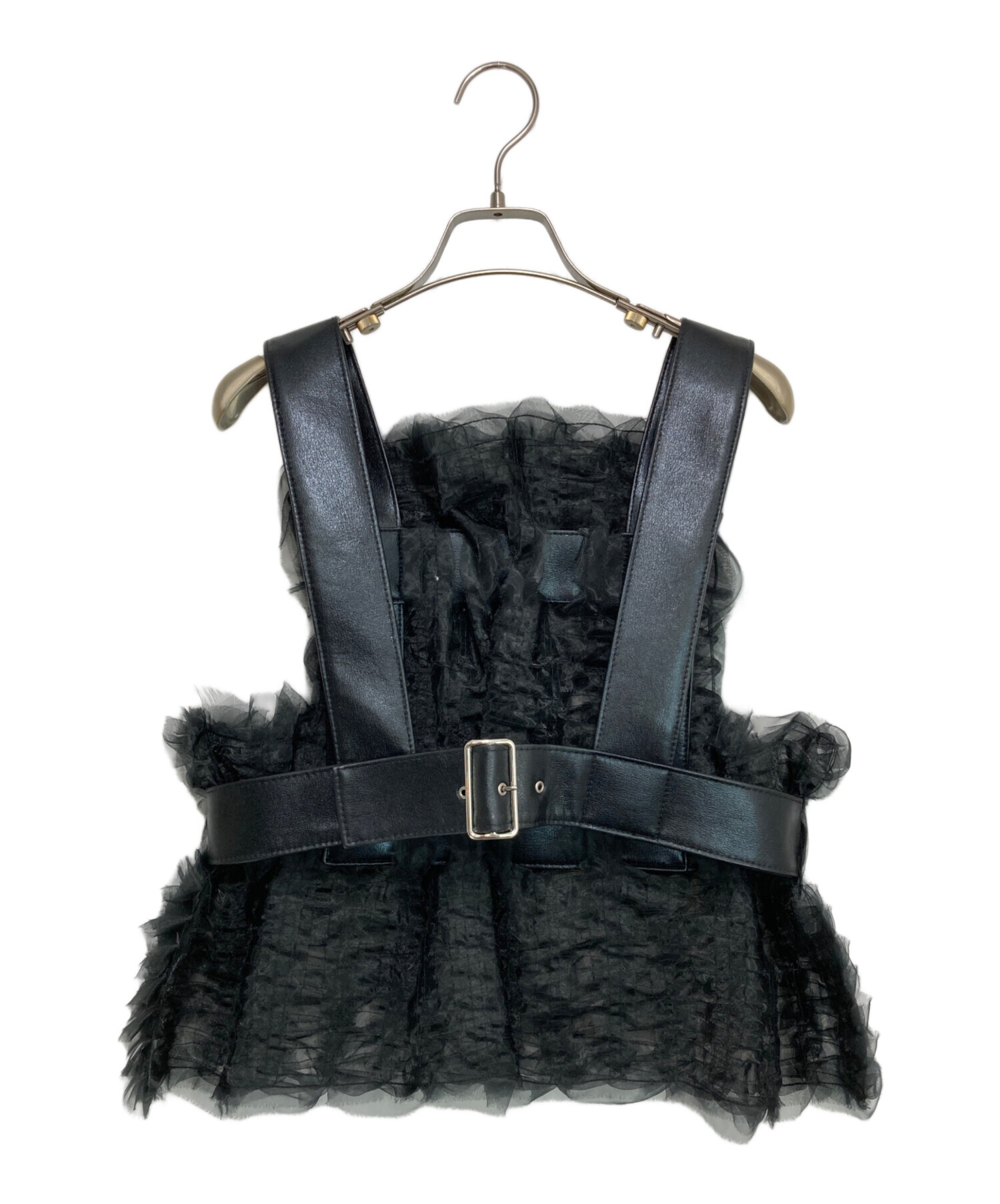 noir kei ninomiya ノアールケイニノミヤ チュール付き Tシャツ 中古・古着通販】noir kei ninomiya (ノワール ケイ ニノミヤ) 19AW