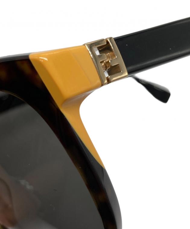 中古・古着通販】FENDI (フェンディ) FFロゴ ボストンサングラス