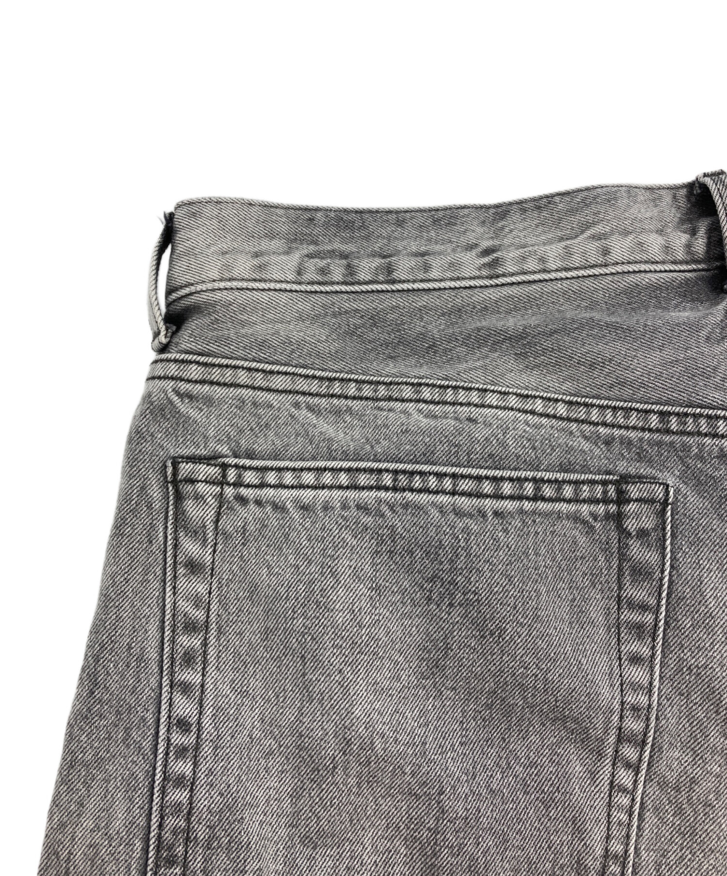 中古・古着通販】YLEVE (イレーヴ) 13.5ozセルビッジデニム グレー