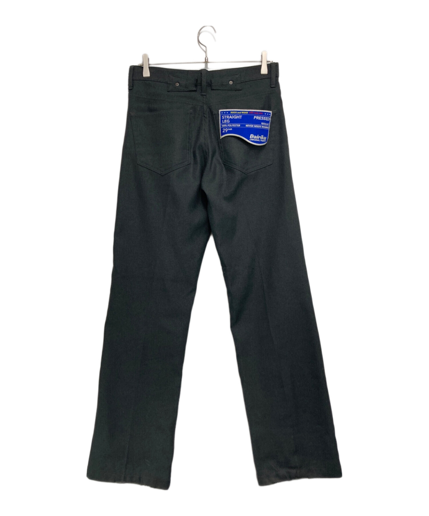 中古・古着通販】DAIRIKU (ダイリク) Pressed Pant グレー サイズ:29