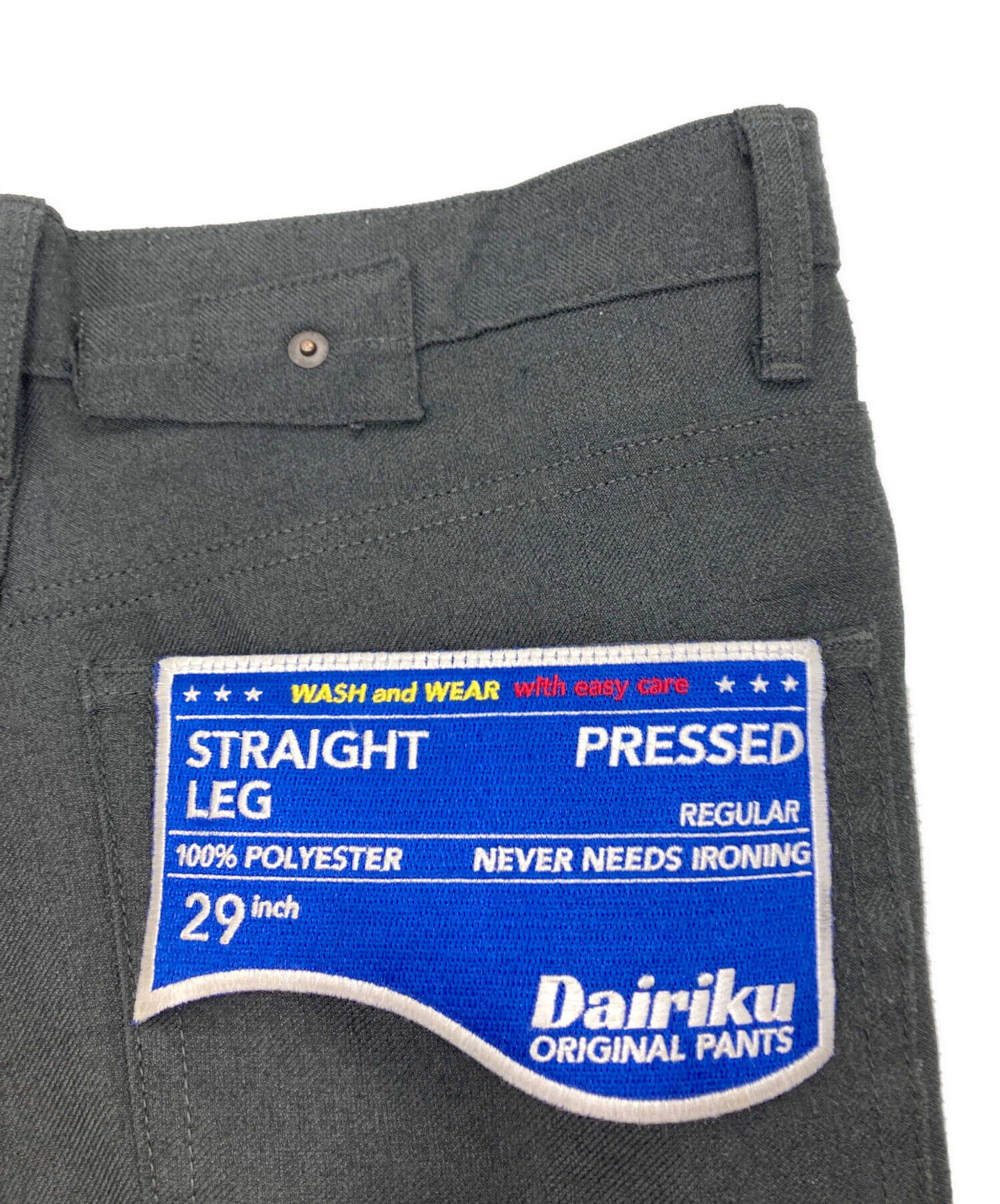 中古・古着通販】DAIRIKU (ダイリク) Pressed Pant グレー サイズ:29
