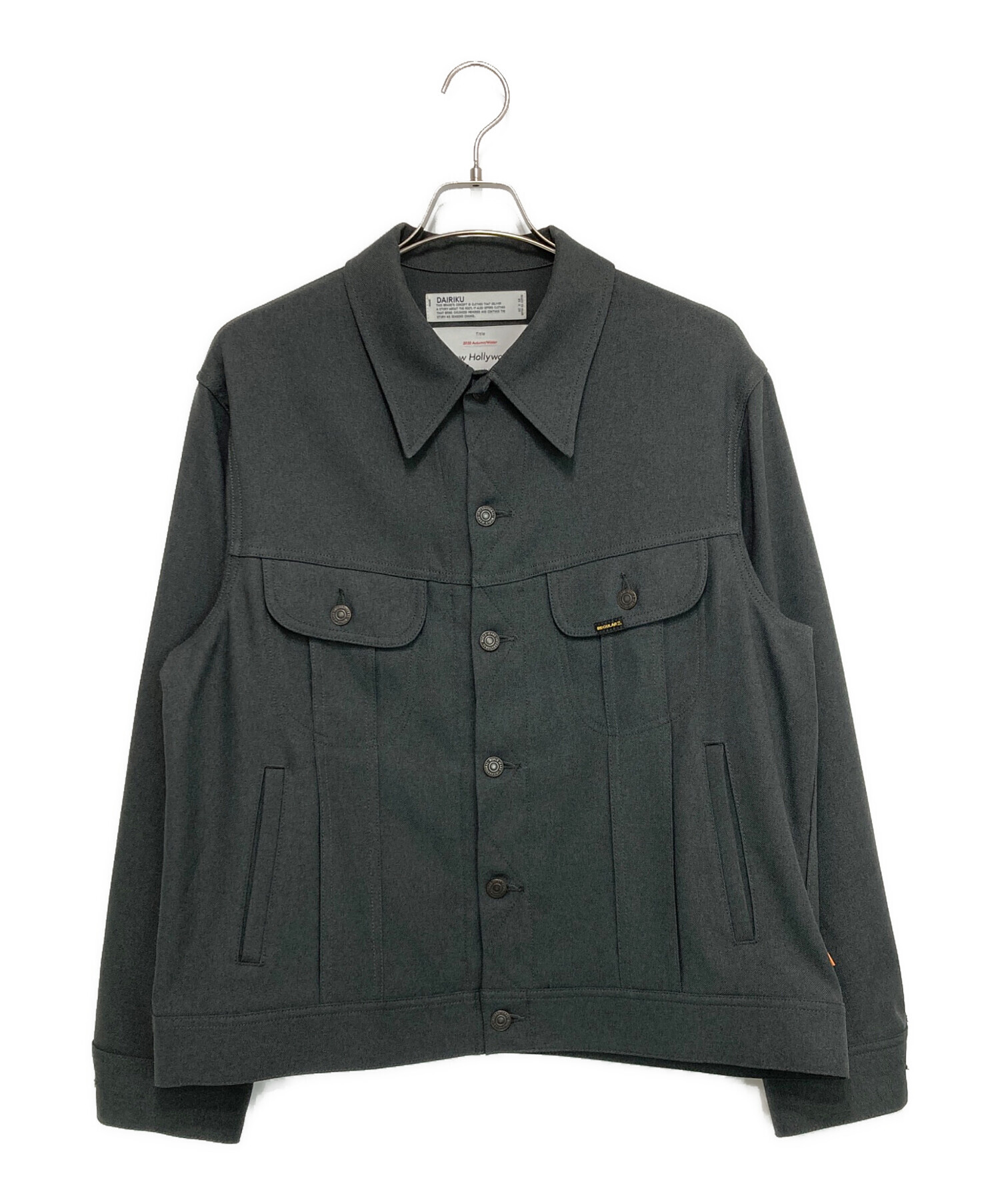中古・古着通販】DAIRIKU (ダイリク) REGULAR POLYESTER JACKET グレー