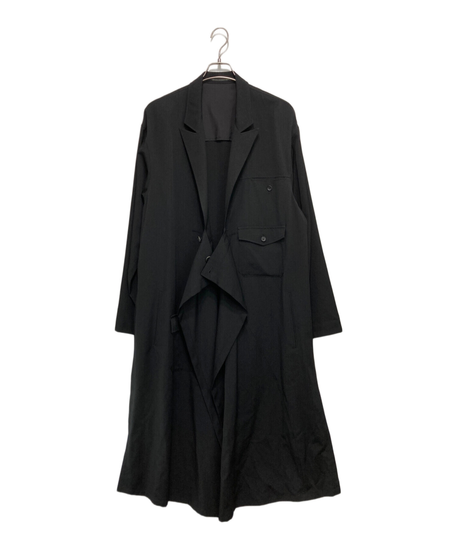Yohji Yamamoto 23ss ロングコートサイズ3 中古・古着通販】Yohji Yamamoto pour homme (ヨウジヤマモト