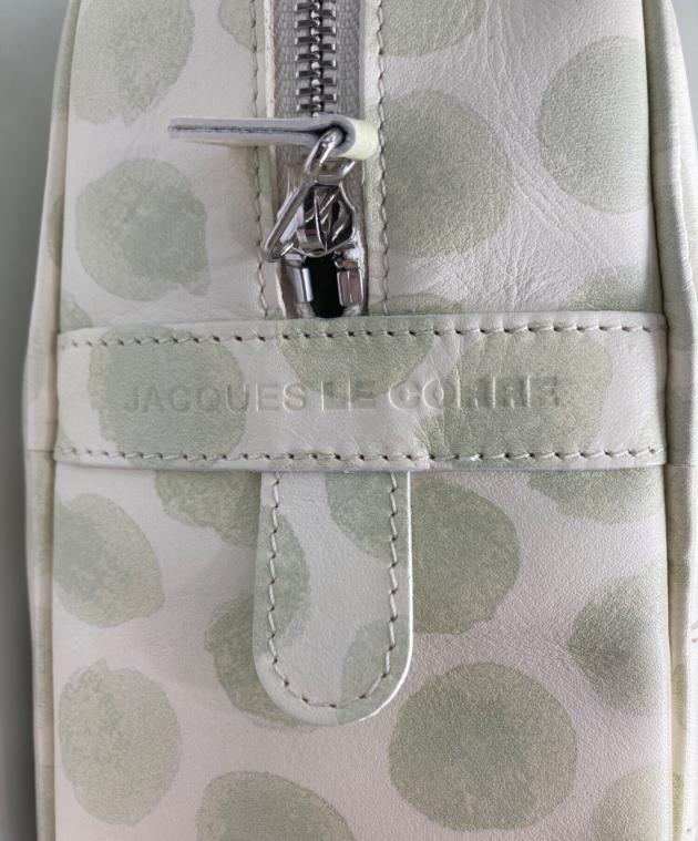 未使用級✨ジャックルコー リスボン Lサイズ ドット柄 本革 トートバッグ 中古・古着通販】JACQUES LE CORRE (ジャックルコー) リスボン L