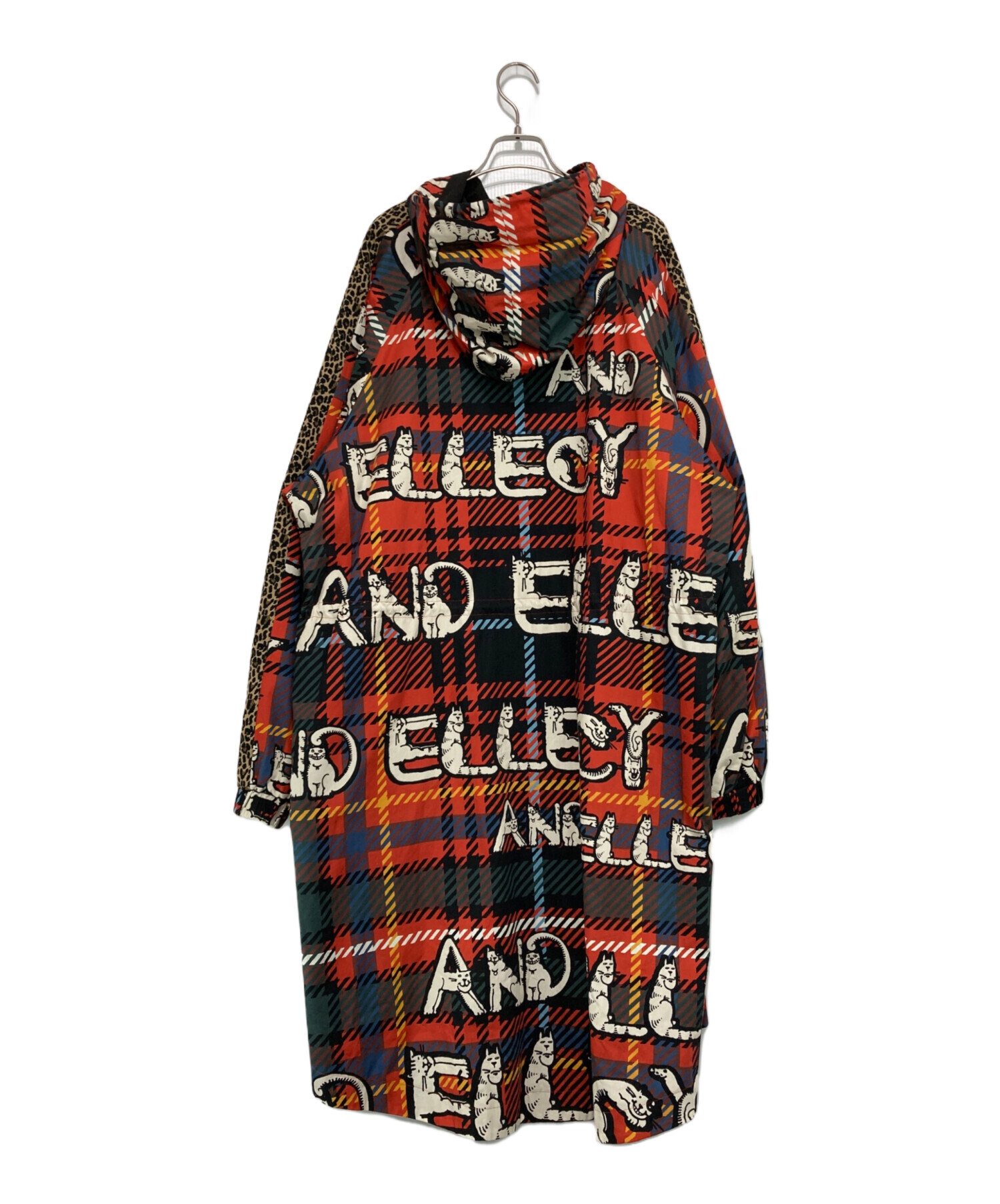 中古・古着通販】&ellecy (アンドエルシー) 猫プリントタータン