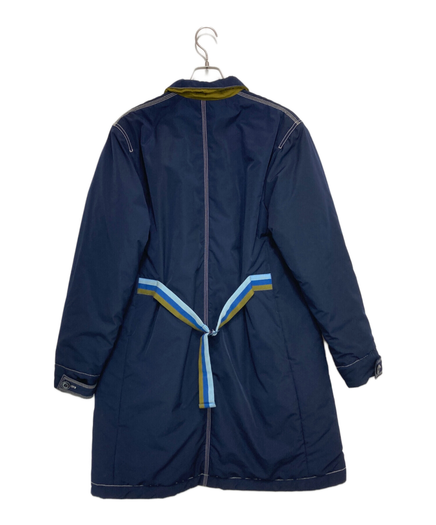 Acne Studios アクネストゥディオズ ダウンコート -(XXL位) 青 【古着】【中古】 中古・古着通販】ACNE STUDIOS Bla konst (アクネステュディオスブロ