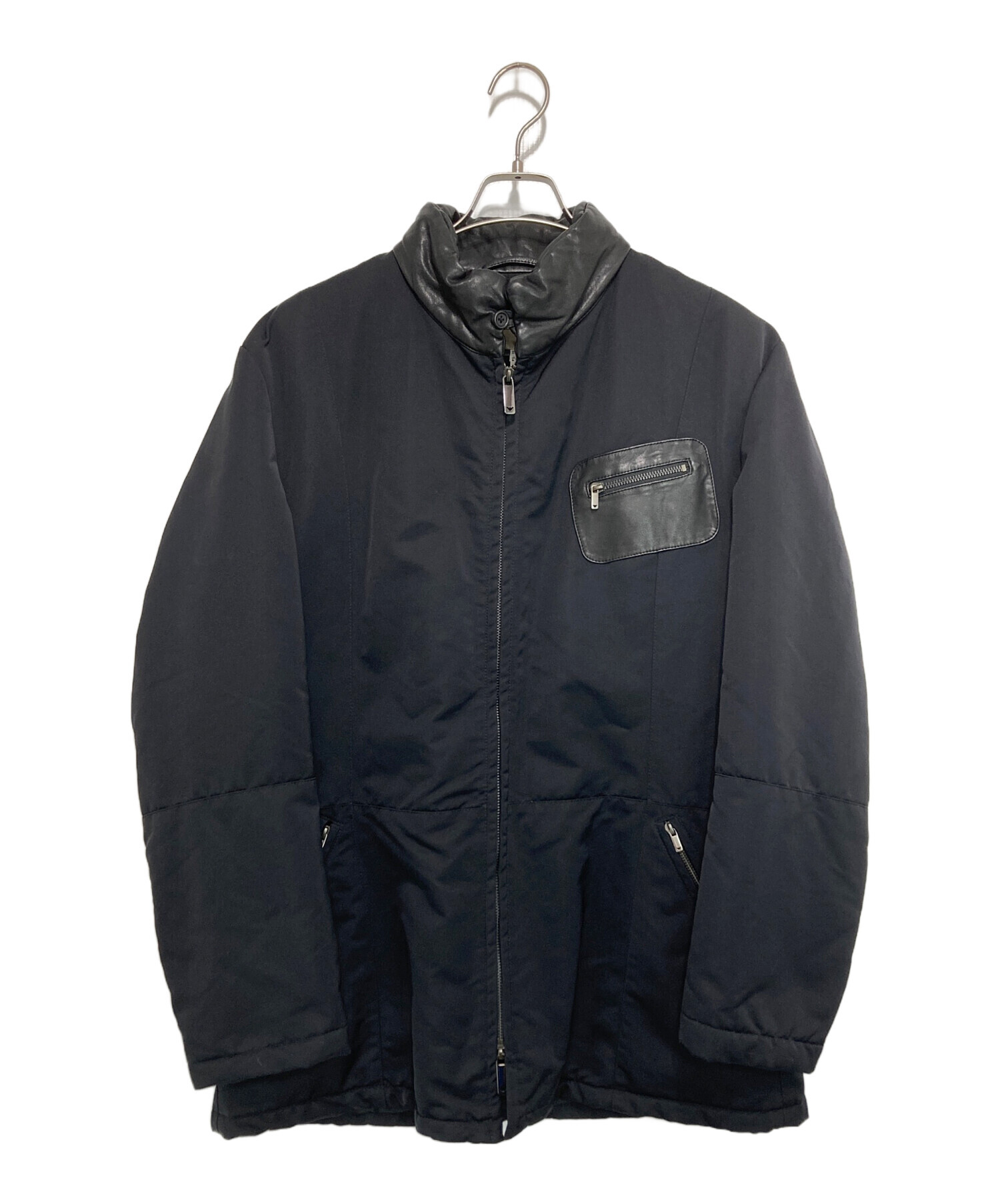 中古・古着通販】EMPORIO ARMANI (エンポリオ アルマーニ) レザー切替