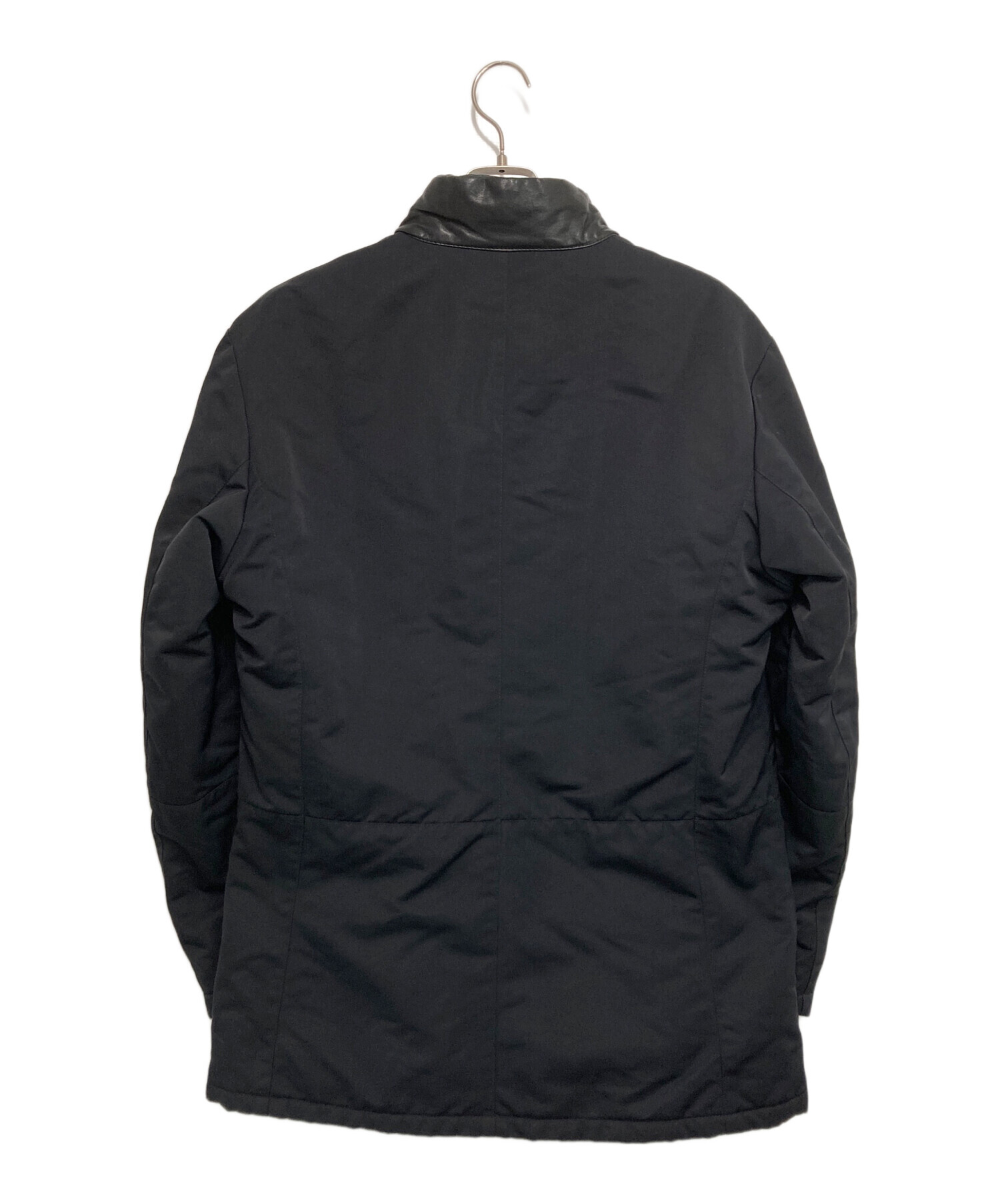 中古・古着通販】EMPORIO ARMANI (エンポリオ アルマーニ) レザー切替 