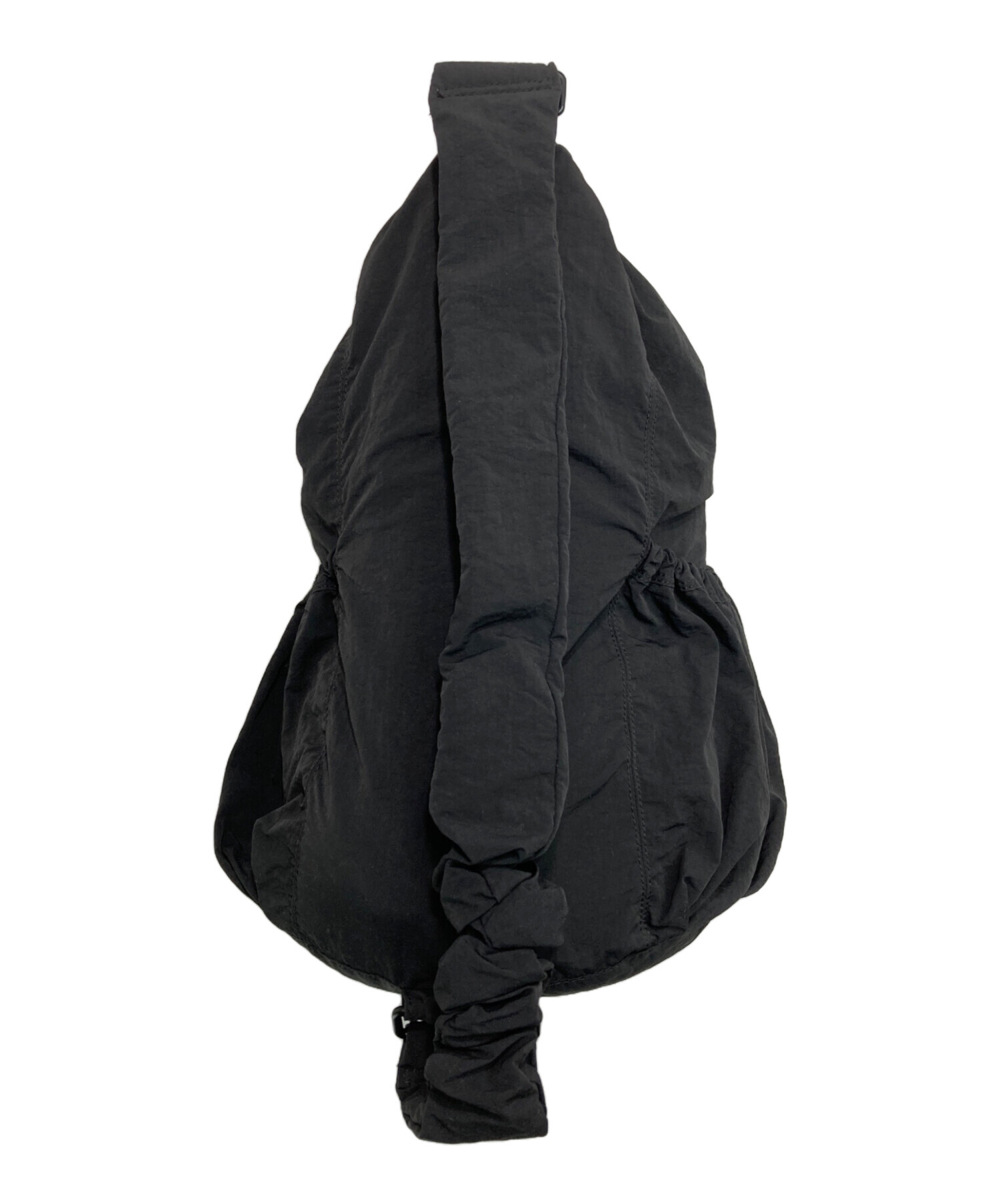 中古・古着通販】TODAYFUL (トゥデイフル) Nylon Gather Bag ブラック