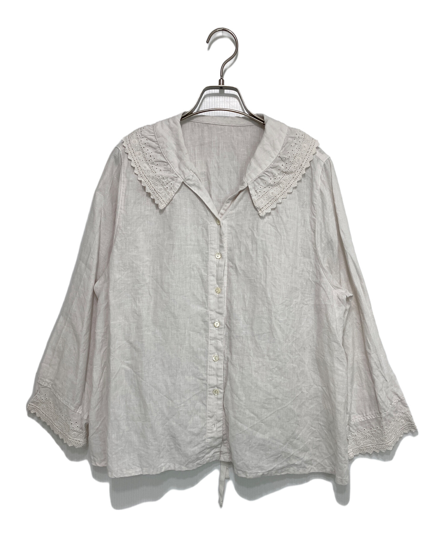 中古・古着通販】nest Robe (ネストローブ) リネンエンブロイダリー 