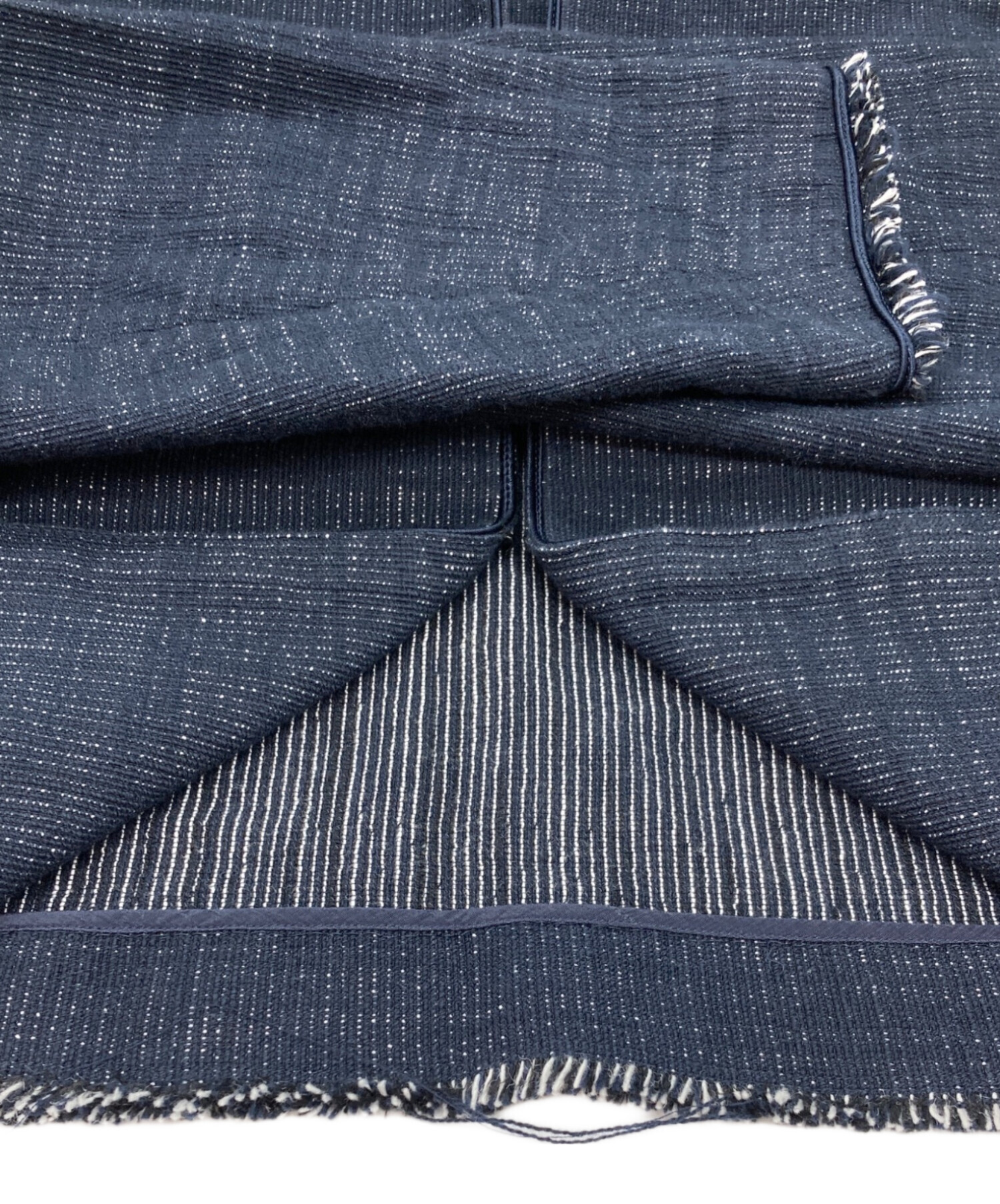 中古・古着通販】BALLSEY (ボールジィ) ロングスラブツイード クルー