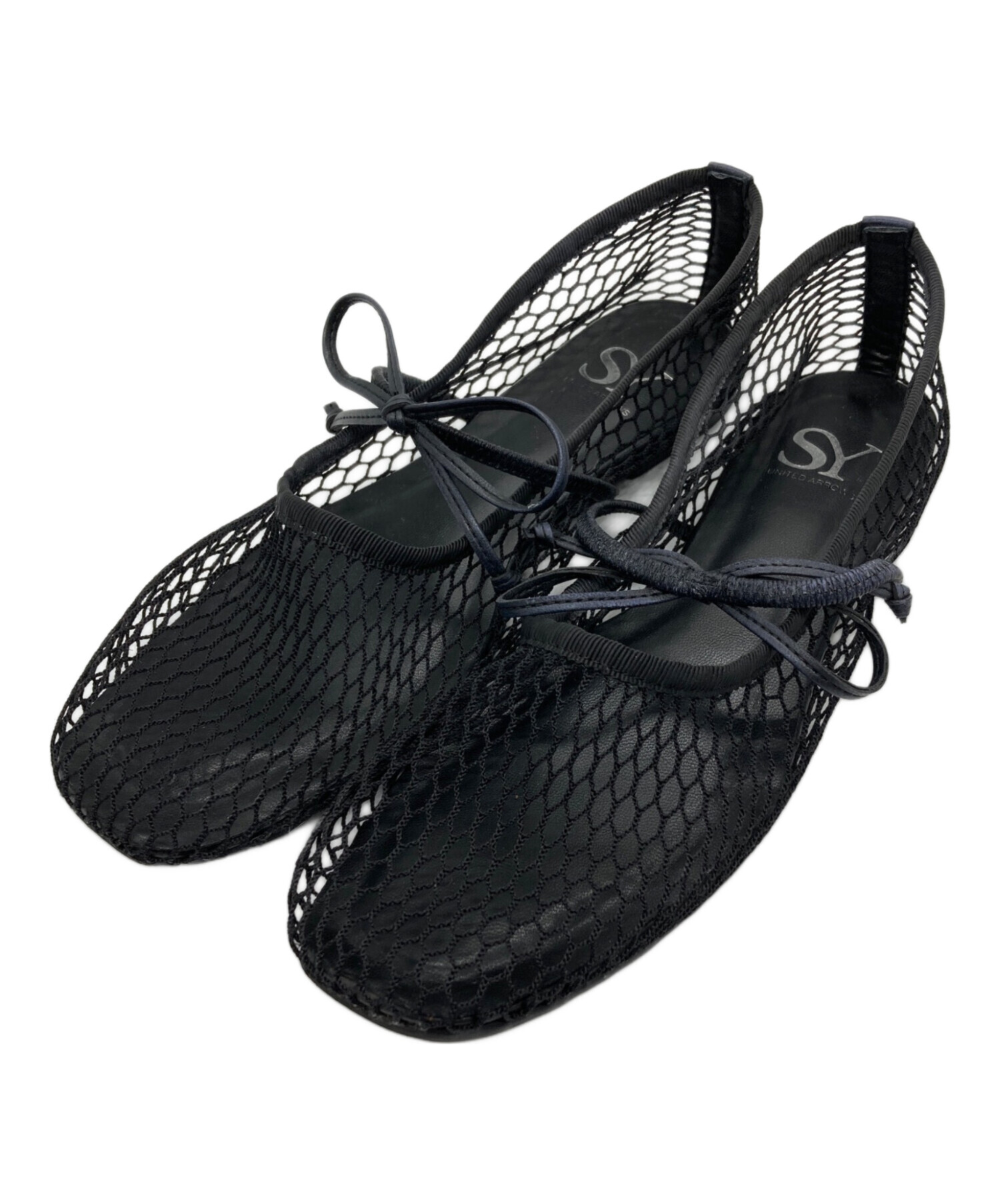 新品未使用　SY UNITED ARROWS メッシュフラットパンプス 中古・古着通販】SY UNITED ARROWS (シーユナイテッドアローズ