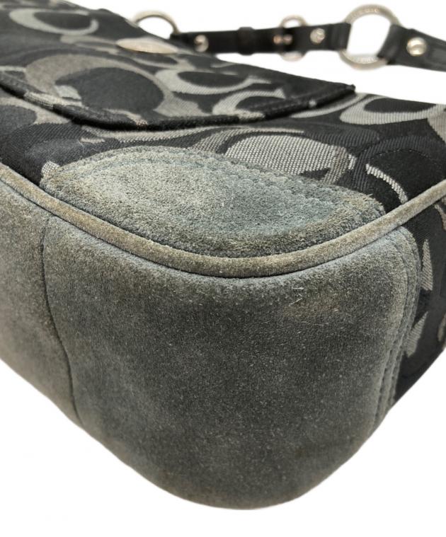 中古・古着通販】COACH (コーチ) シグネチャー ワンショルダーバッグ