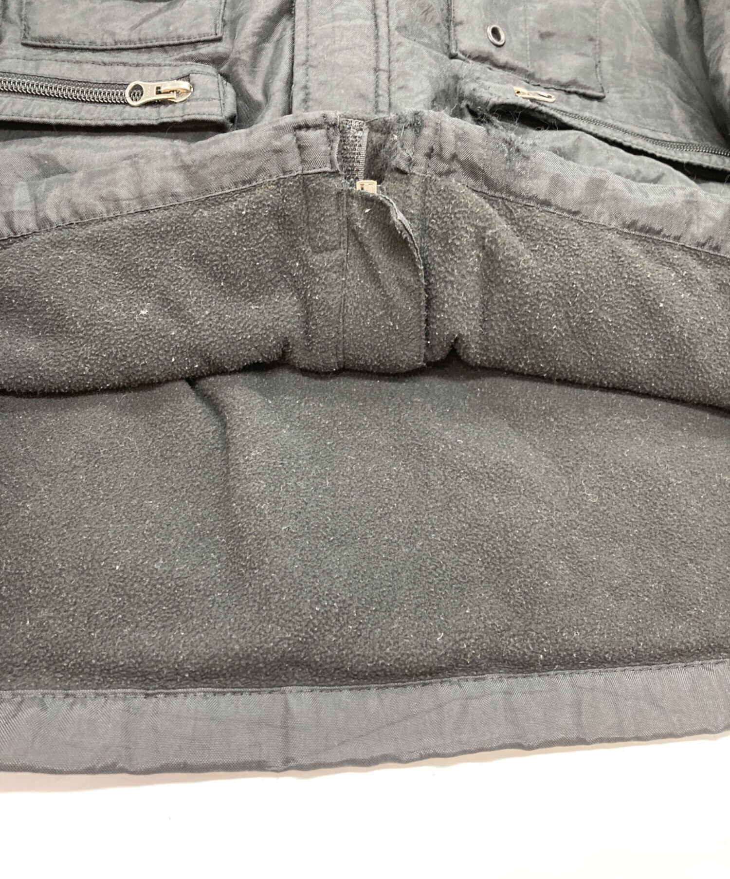 中古・古着通販】OLD GAP (オールドギャップ) ナイロンベスト ブラック