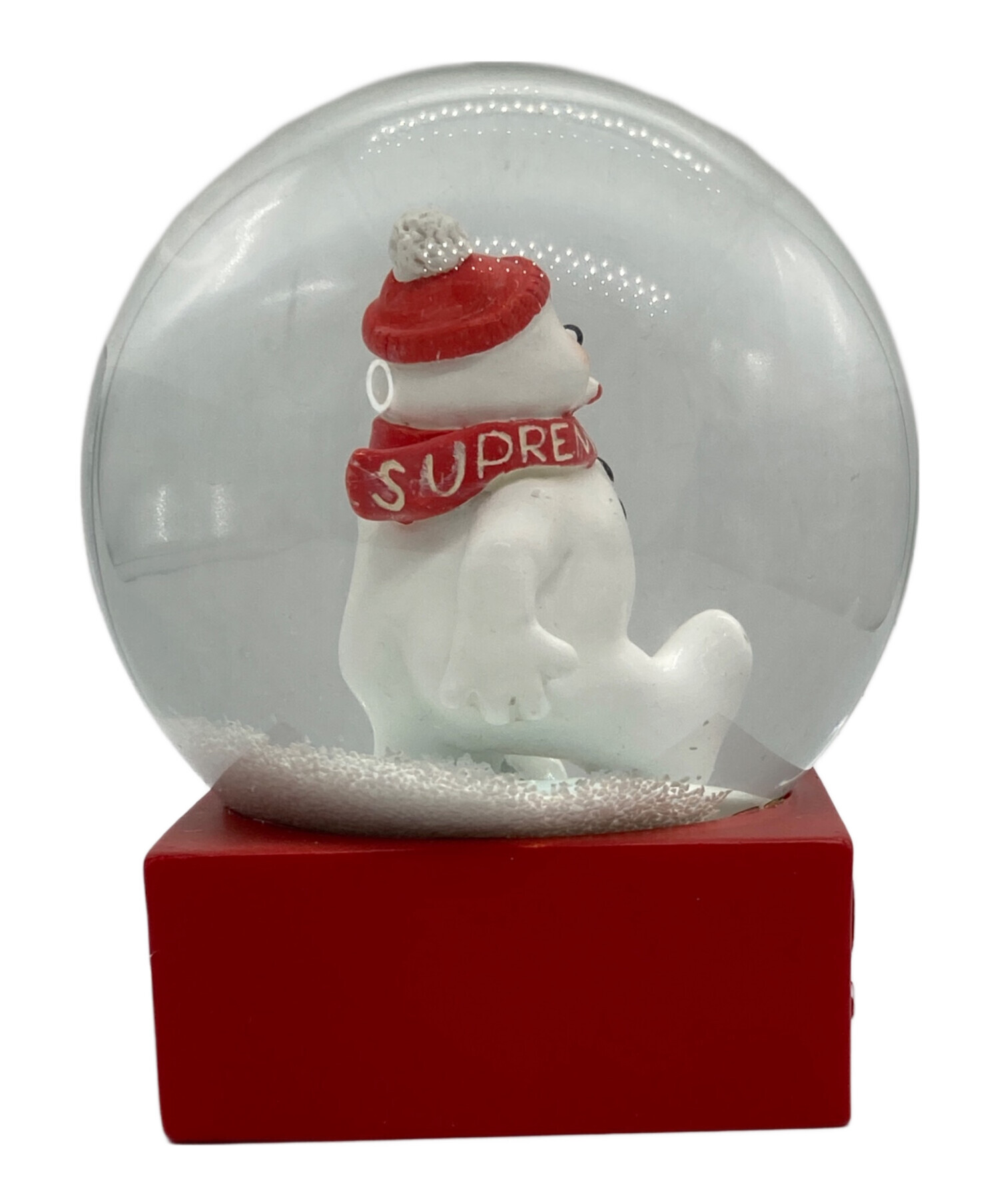 中古・古着通販】Supreme (シュプリーム) SNOWMAN SNOWGLOBE レッド