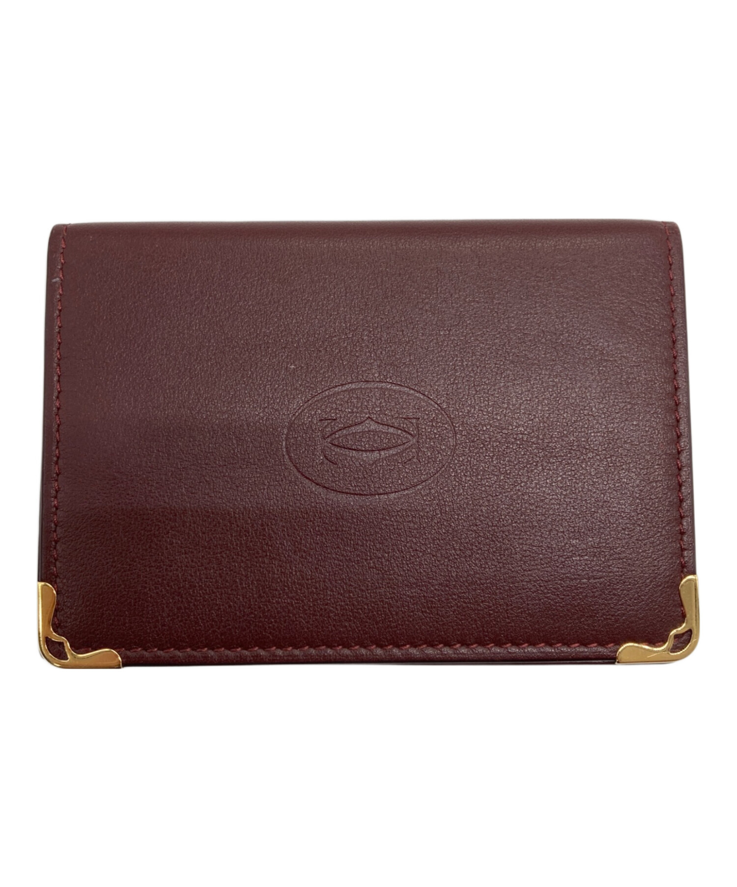 【新品・未使用】mut de Cartier レザーケースとクリーニングクロス 新品・未使用】mut de Cartier レザーケースとクリーニングクロス 中古