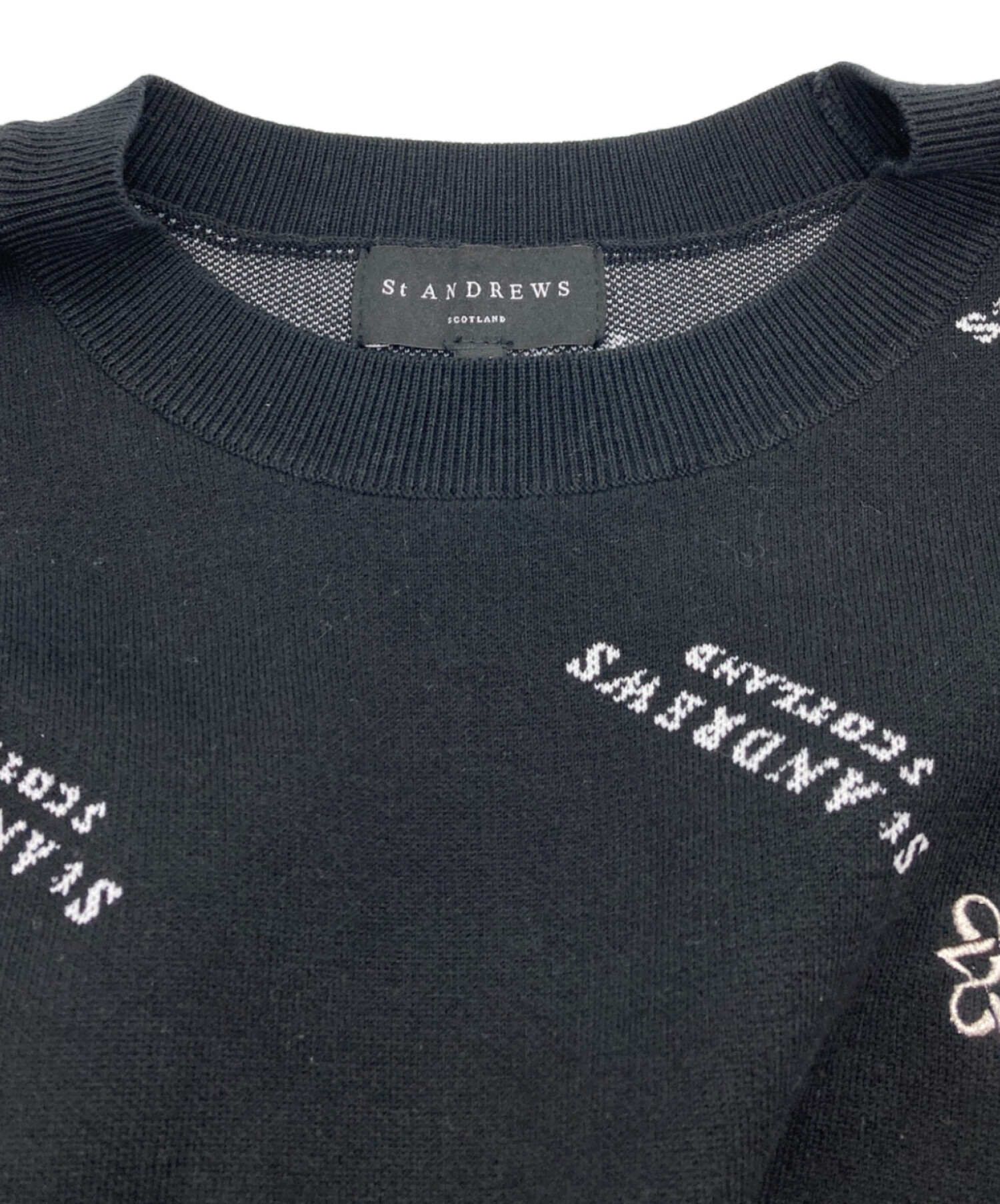 中古・古着通販】St ANDREWS (セントアンドリュース) ロゴニット