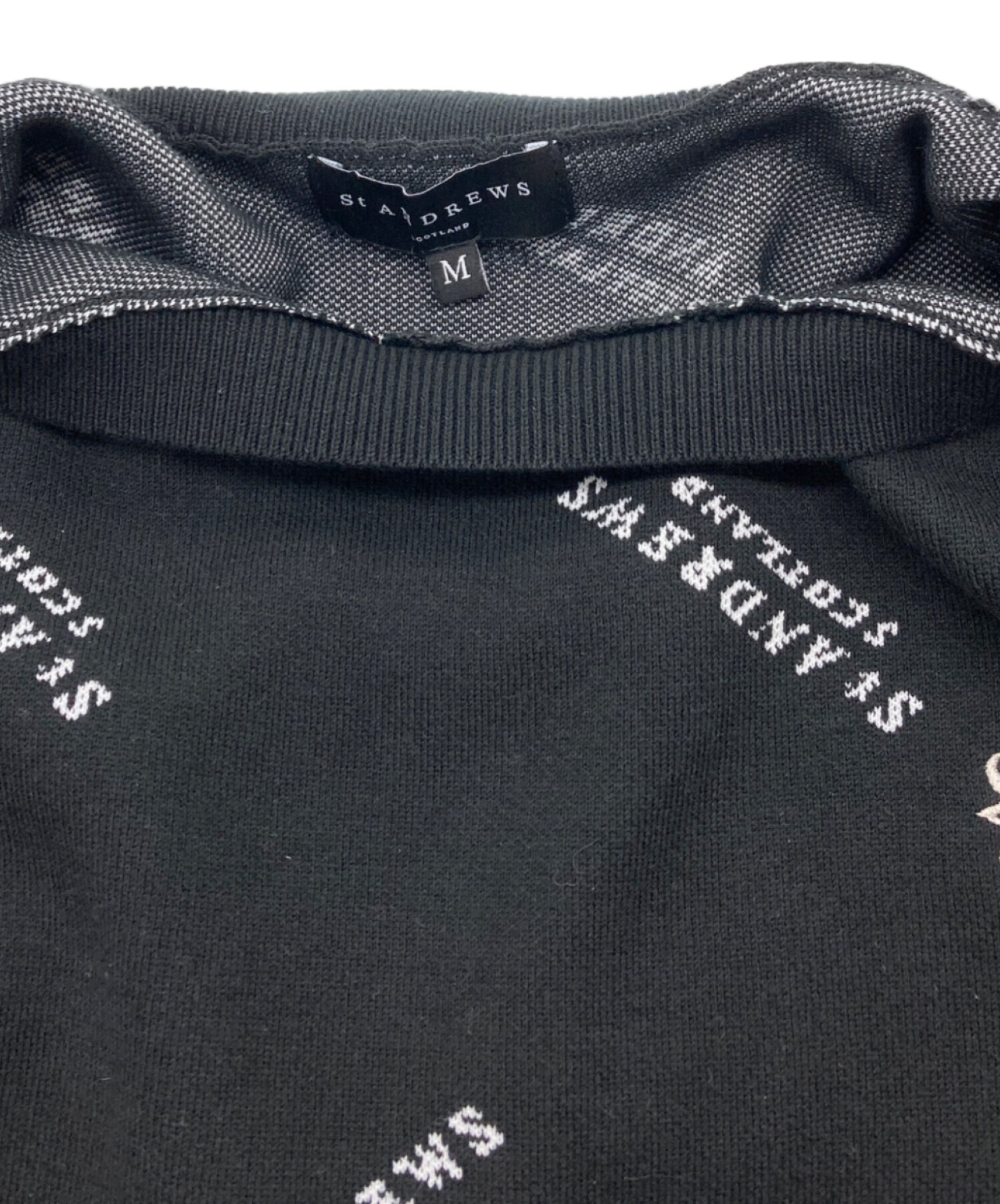 【St.ANDREWS】ロゴニット 中古・古着通販】St ANDREWS (セントアンドリュース) ロゴニット
