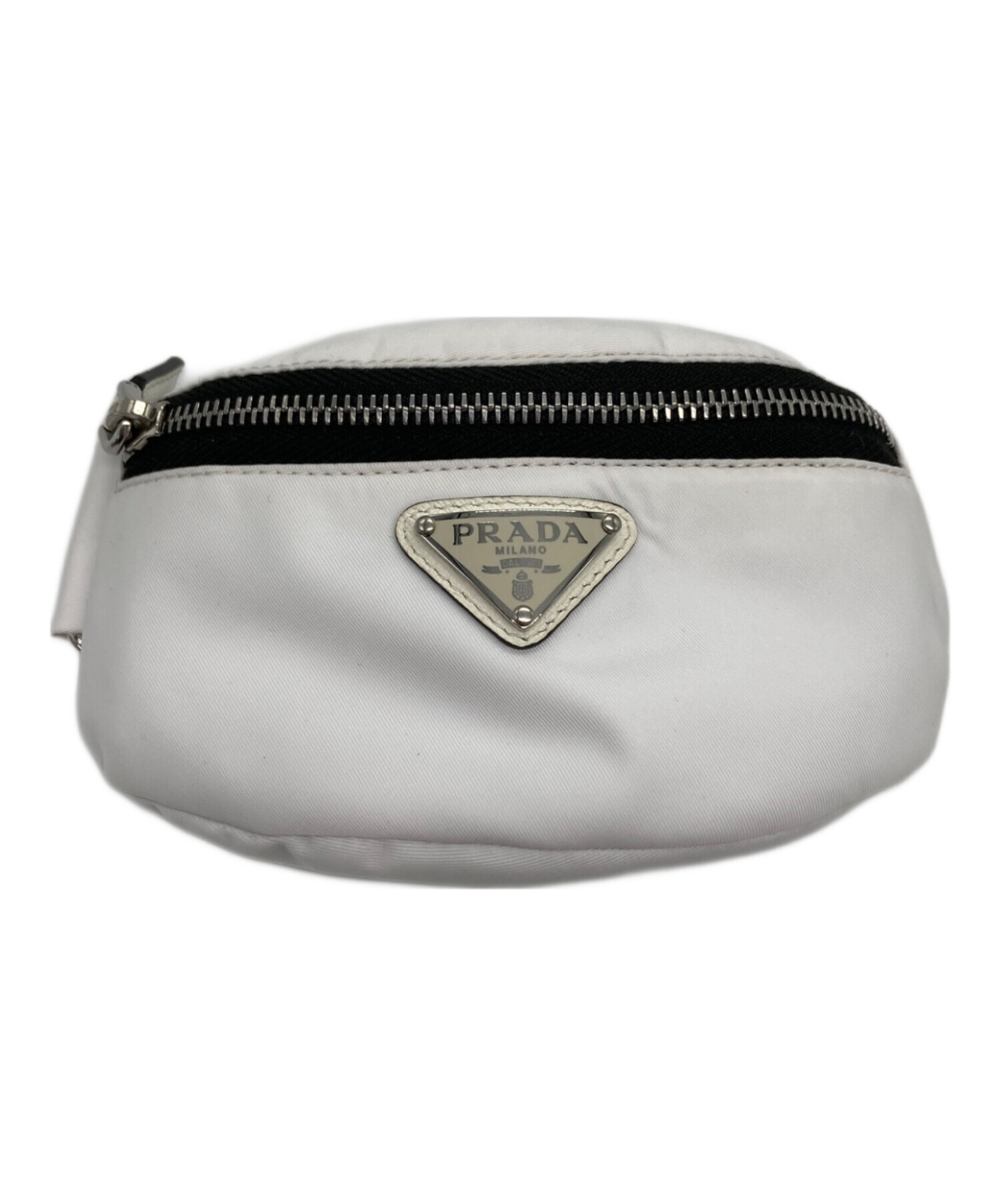 中古・古着通販】PRADA (プラダ) トライアングルロゴ リストバンド 