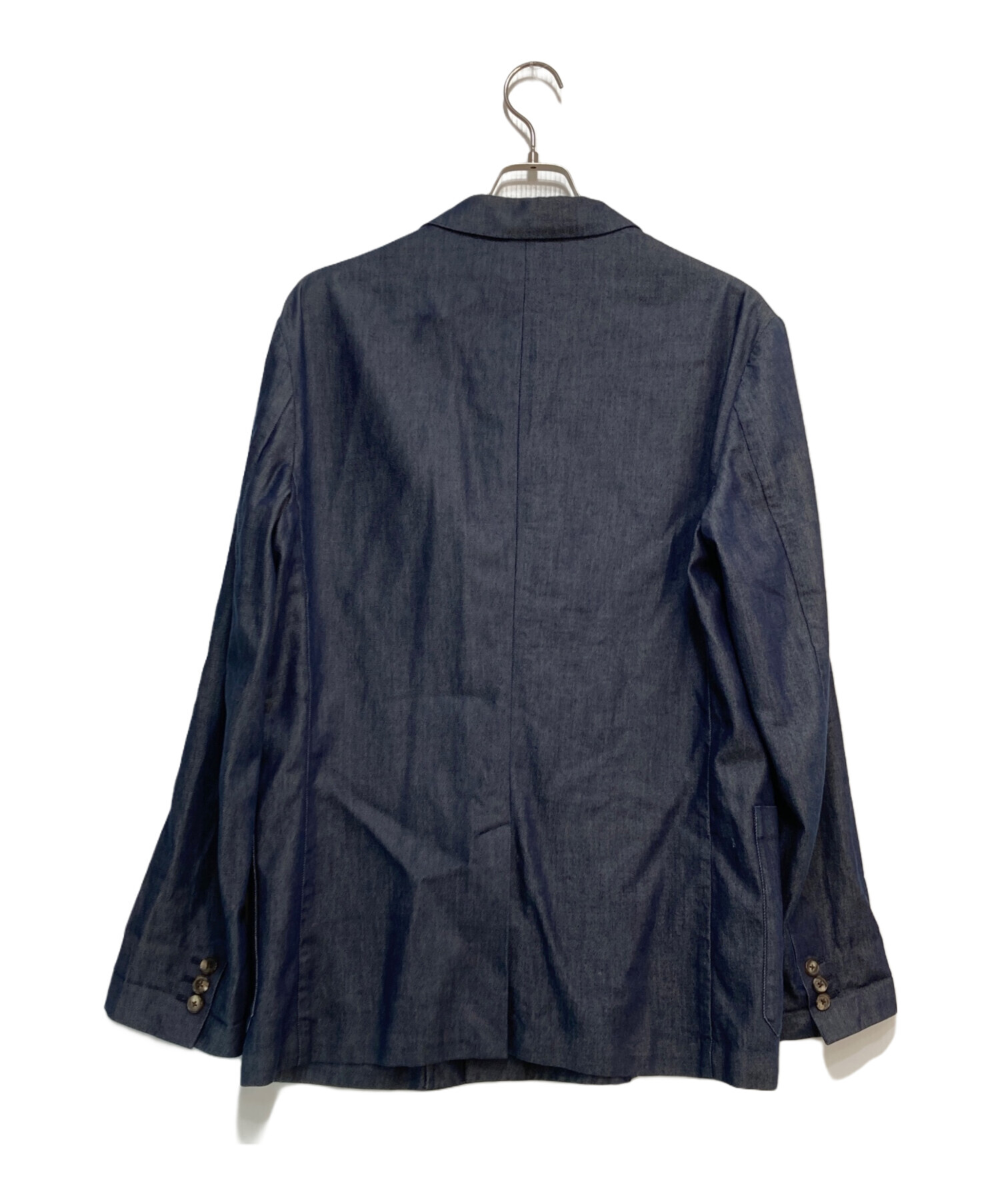中古　CABaN ウールギャバジン ダブルブレストジャケット・テーパードパンツ 中古・古着通販】CABaN (キャバン) コットンデニム ダブルブレスト