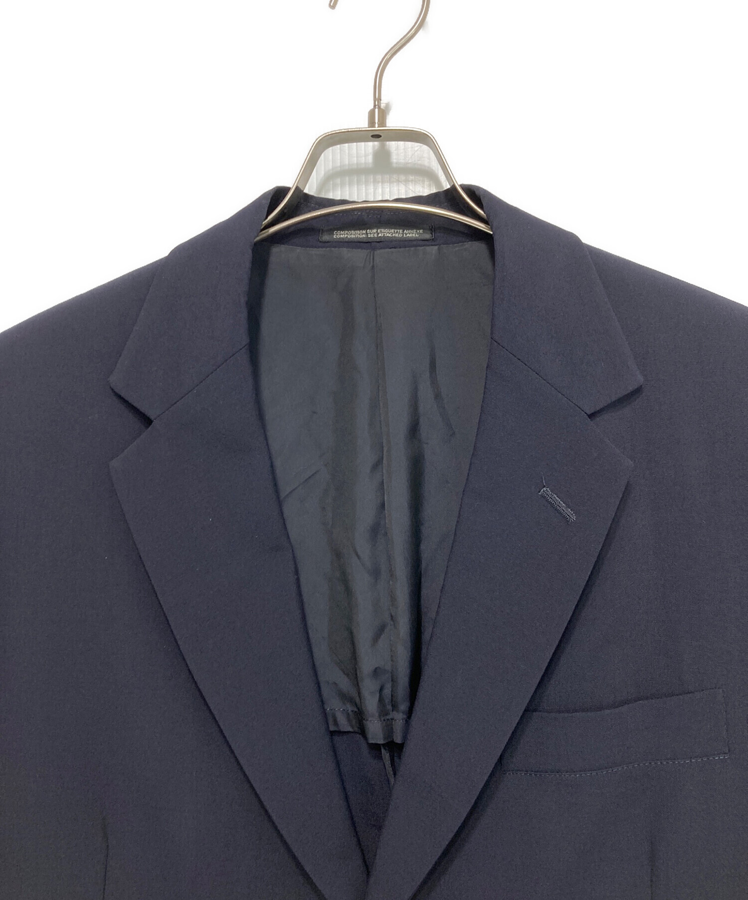 希少 ヨウジヤマモト コスチュームドオム 上質 ウール チェスターコート 2 中古・古着通販】Yohji Yamamoto COSTUME D'HOMME (ヨウジヤマモト