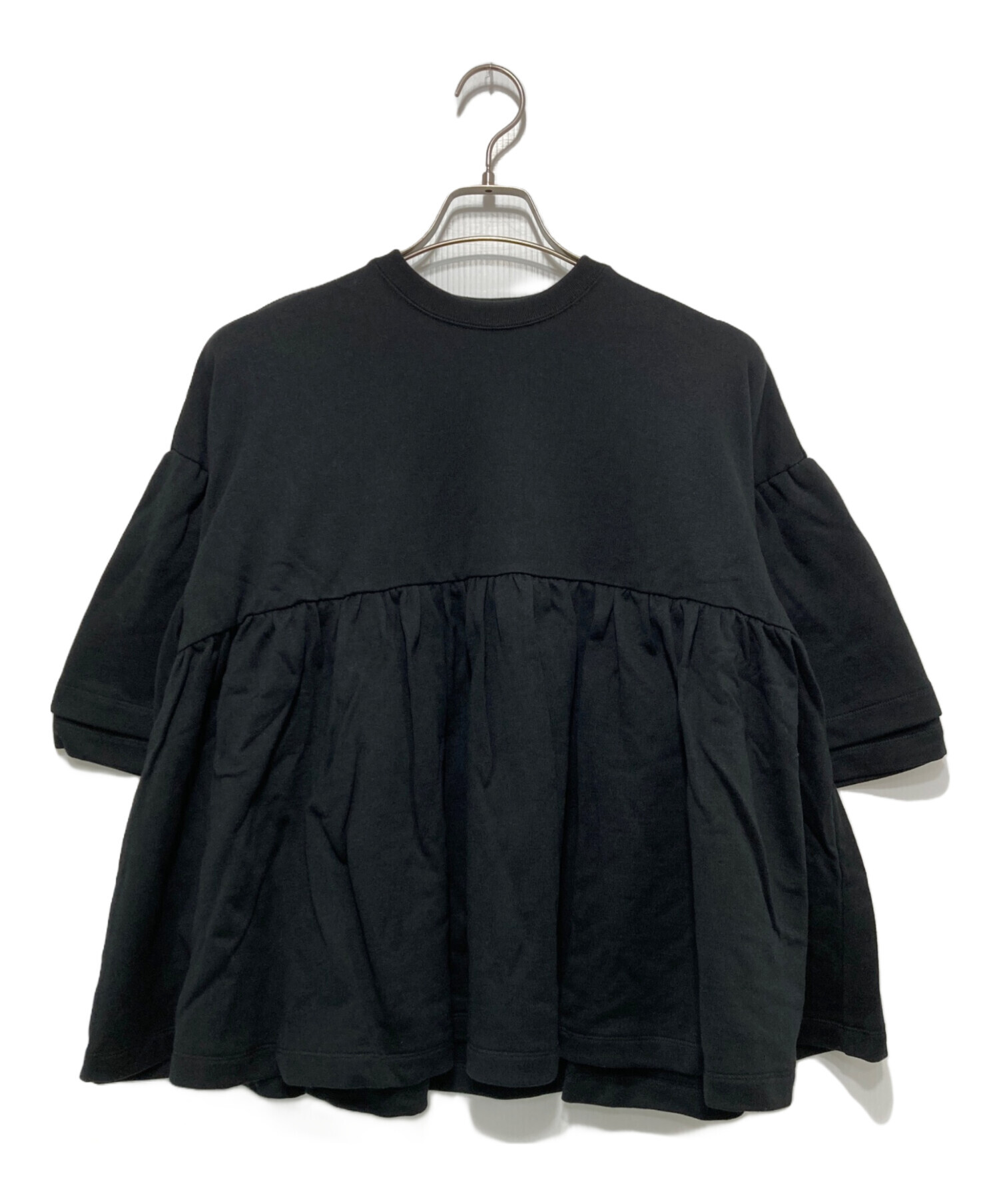 中古・古着通販】YORI (ヨリ) ダブルフリル ギャザー スウェット