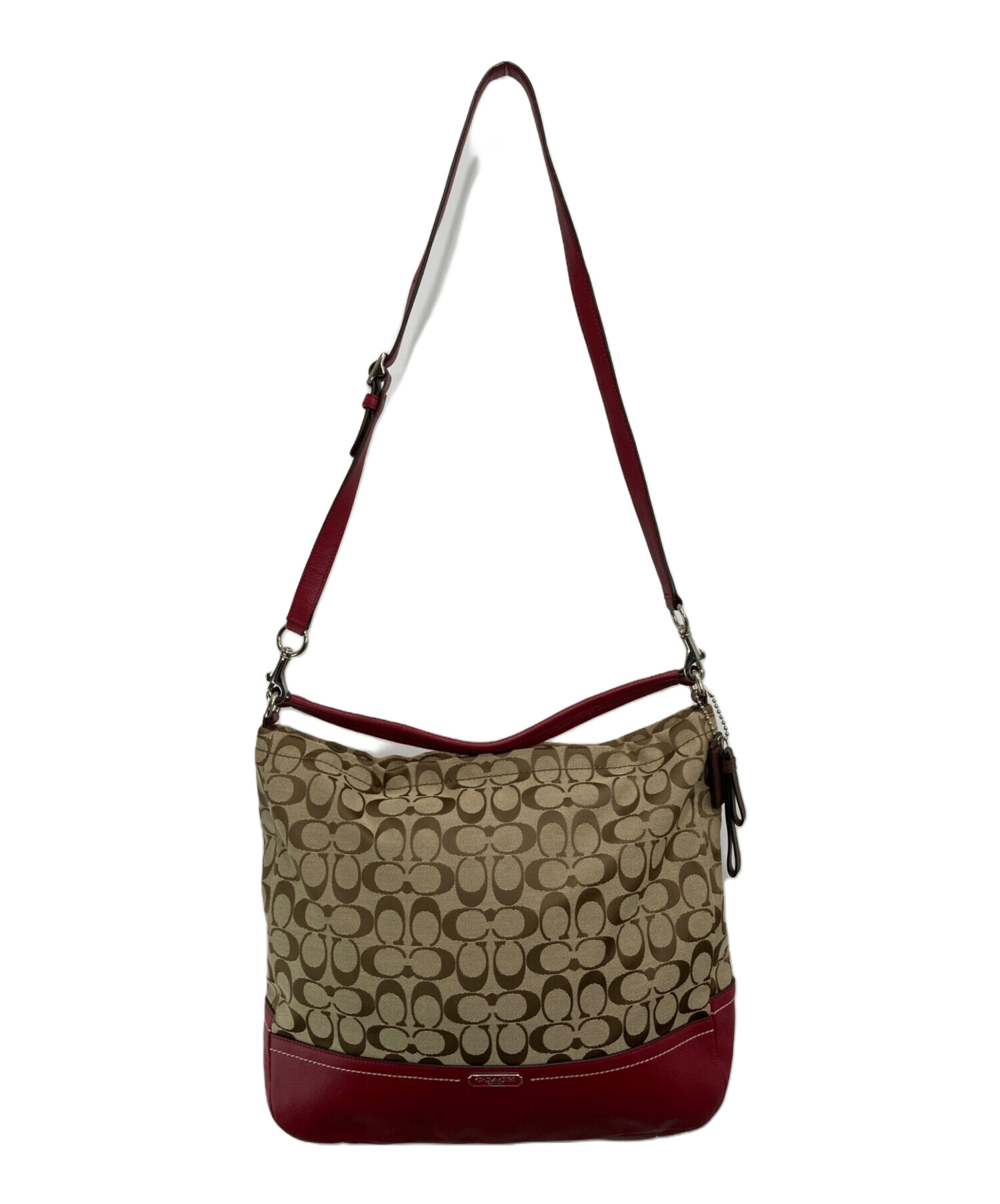 中古・古着通販】COACH (コーチ) シグネチャー2WAYショルダーバッグ