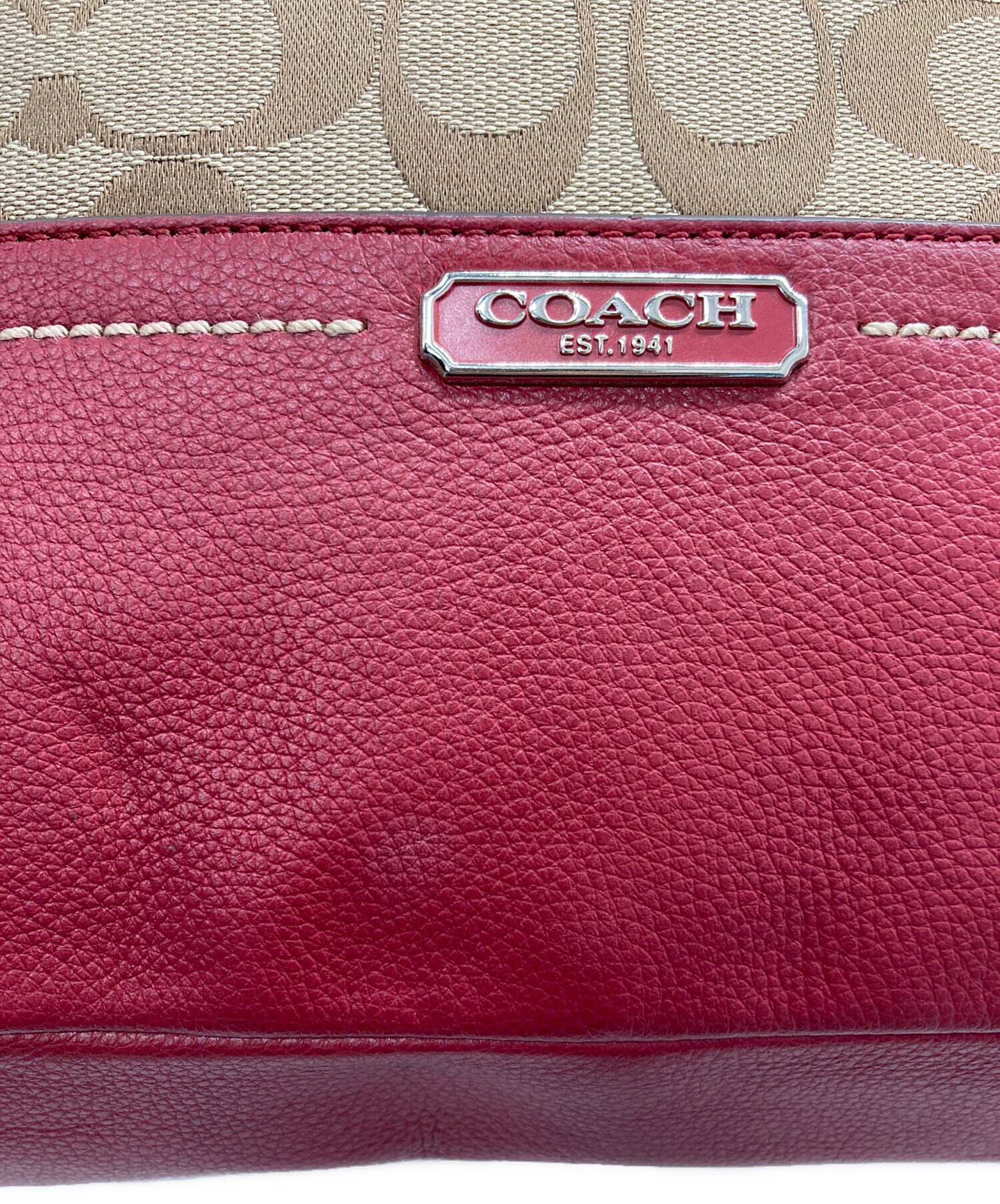 中古・古着通販】COACH (コーチ) シグネチャー2WAYショルダーバッグ