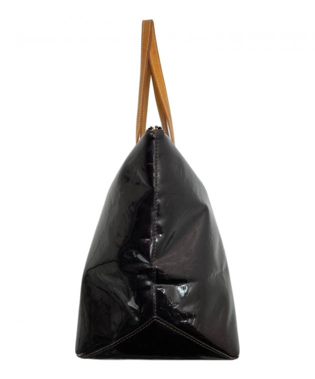 LOUIS VUITTON ヴェルニ トートバッグ 中古・古着通販】LOUIS VUITTON (ルイ ヴィトン) ヴェルニ ベルヴュー