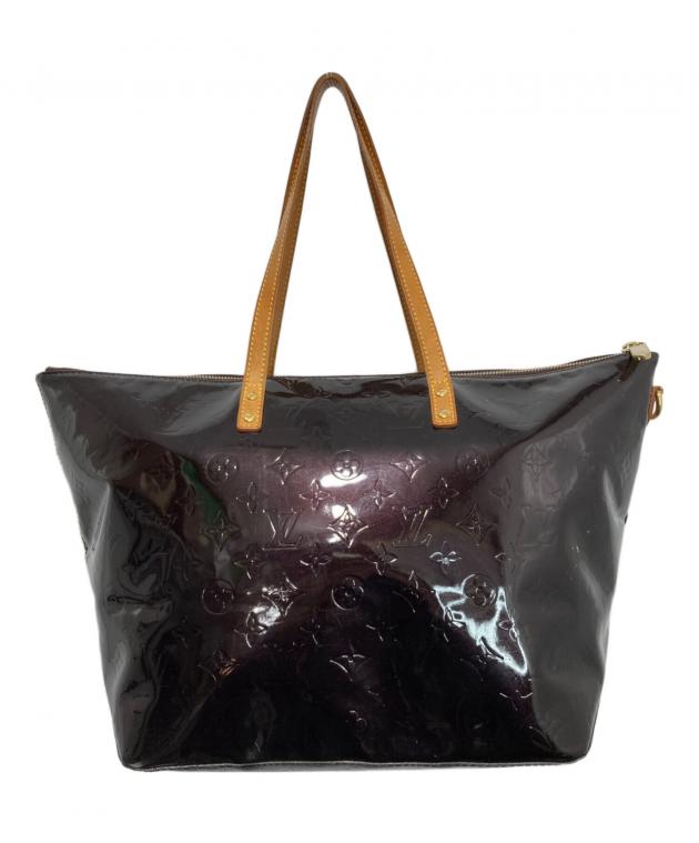 LOUIS VUITTON ヴェルニ トートバッグ 中古・古着通販】LOUIS VUITTON (ルイ ヴィトン) ヴェルニ ベルヴュー