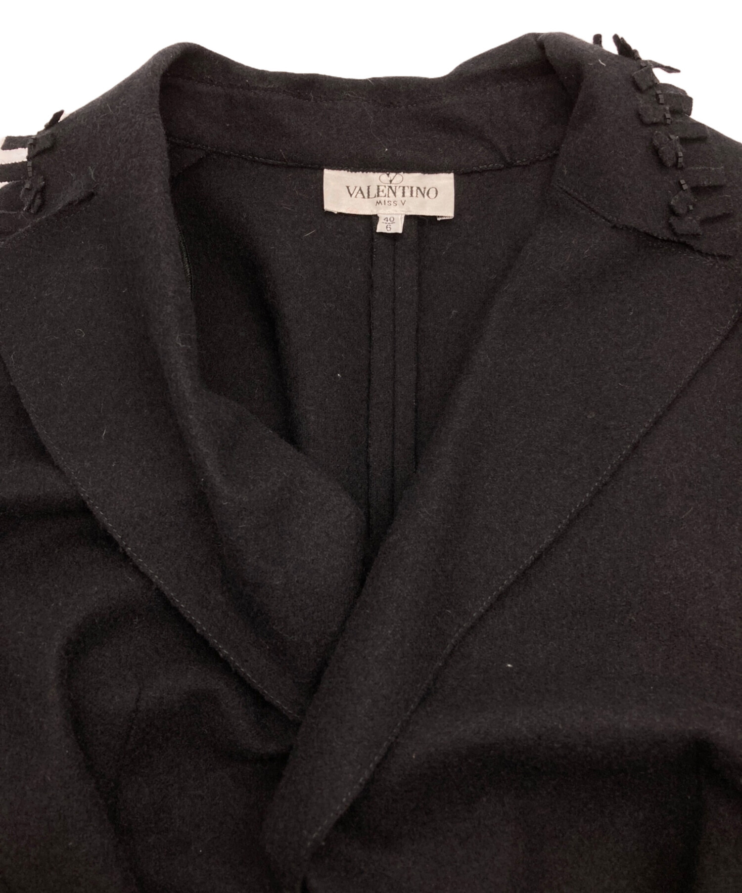 中古・古着通販】VALENTINO (ヴァレンティノ) デザインフリンジロング