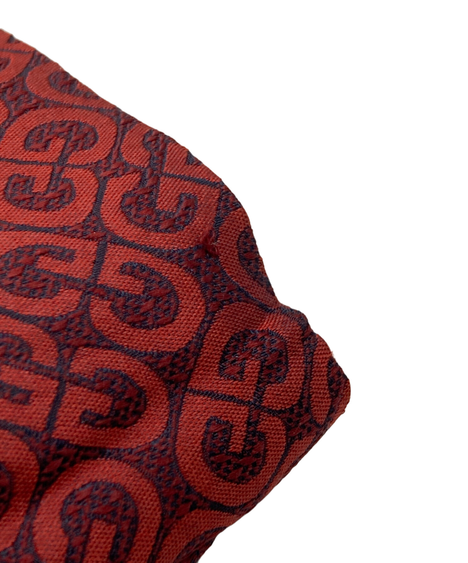 中古・古着通販】GUCCI (グッチ) GGロゴシルクスカーフ レッド