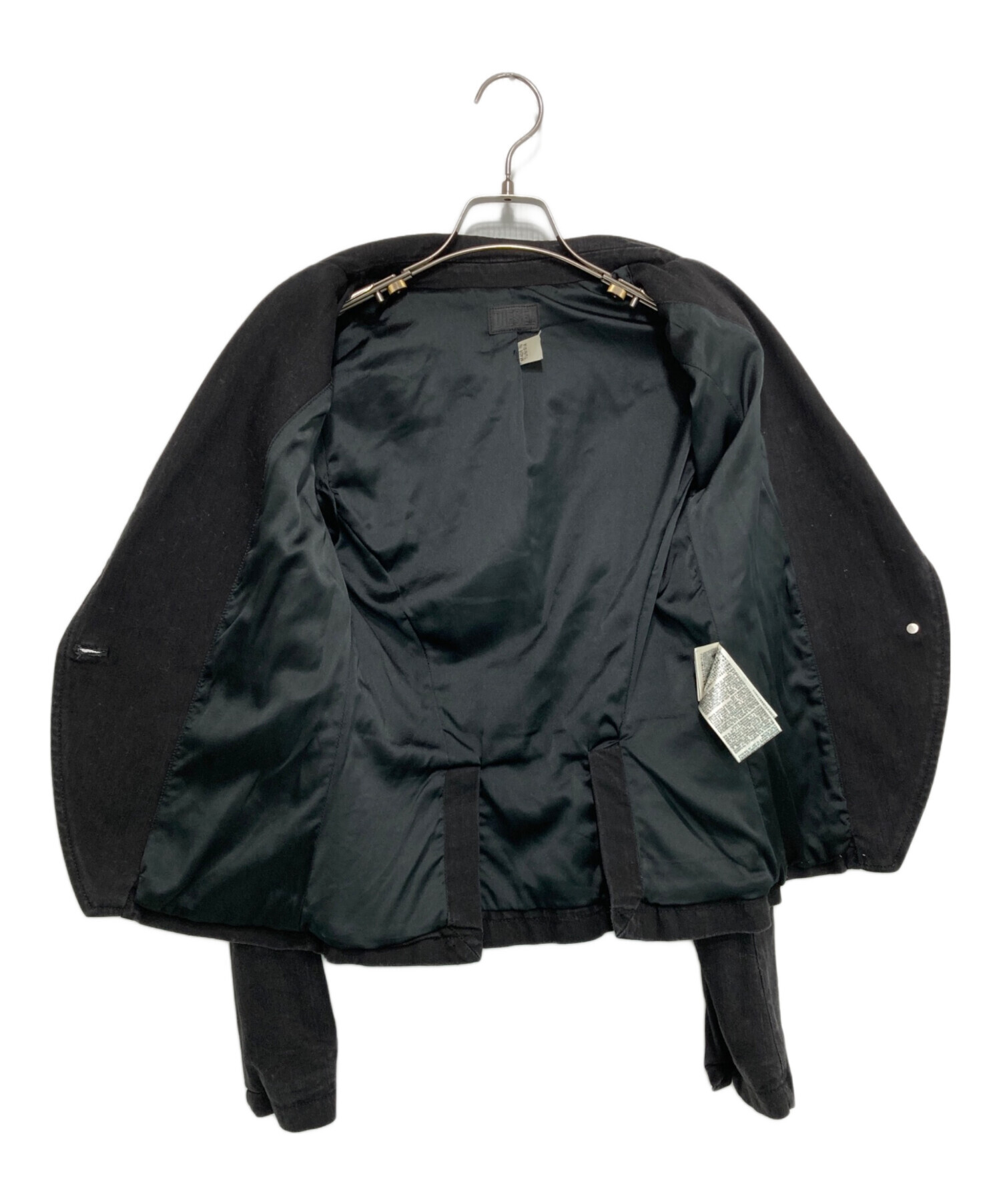 中古・古着通販】DIESEL (ディーゼル) レザー切替1Bジャケット