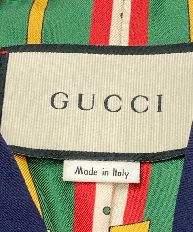 中古・古着通販】GUCCI (グッチ) 金釦 ピークドラペル テーラード