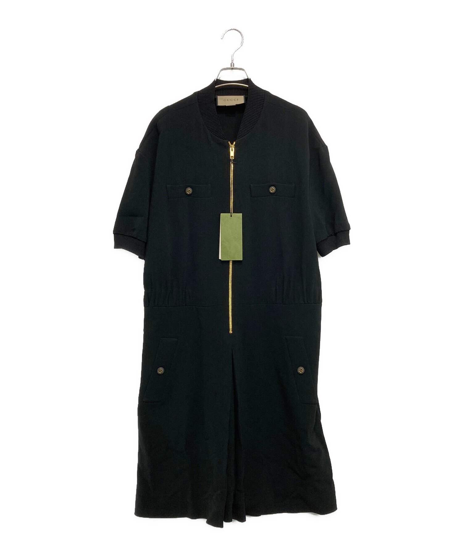 中古・古着通販】GUCCI (グッチ) ビスコースジャージー ポロカラー