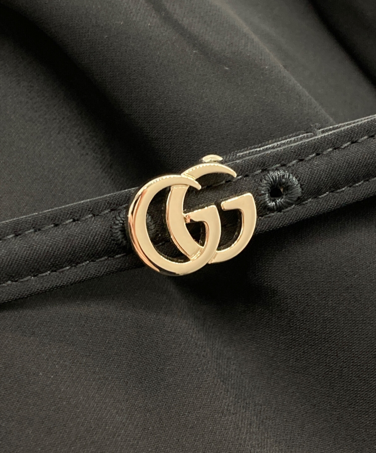 中古・古着通販】GUCCI (グッチ) ベルト付シルクレーヨンドレス