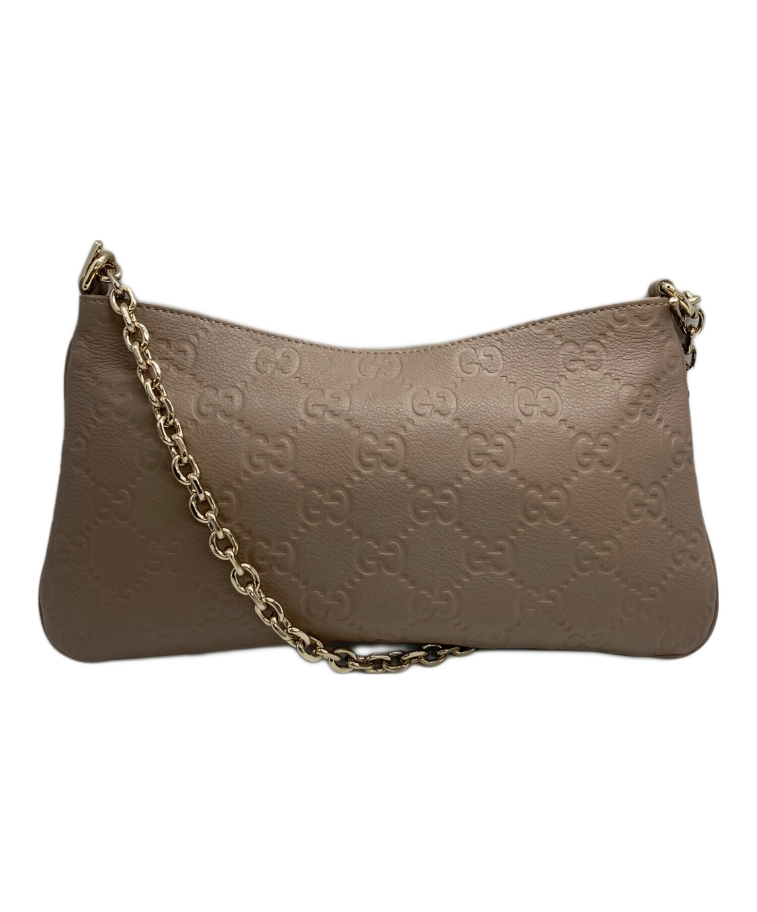 中古・古着通販】GUCCI (グッチ) GGエンブレム ミディアム チェーン