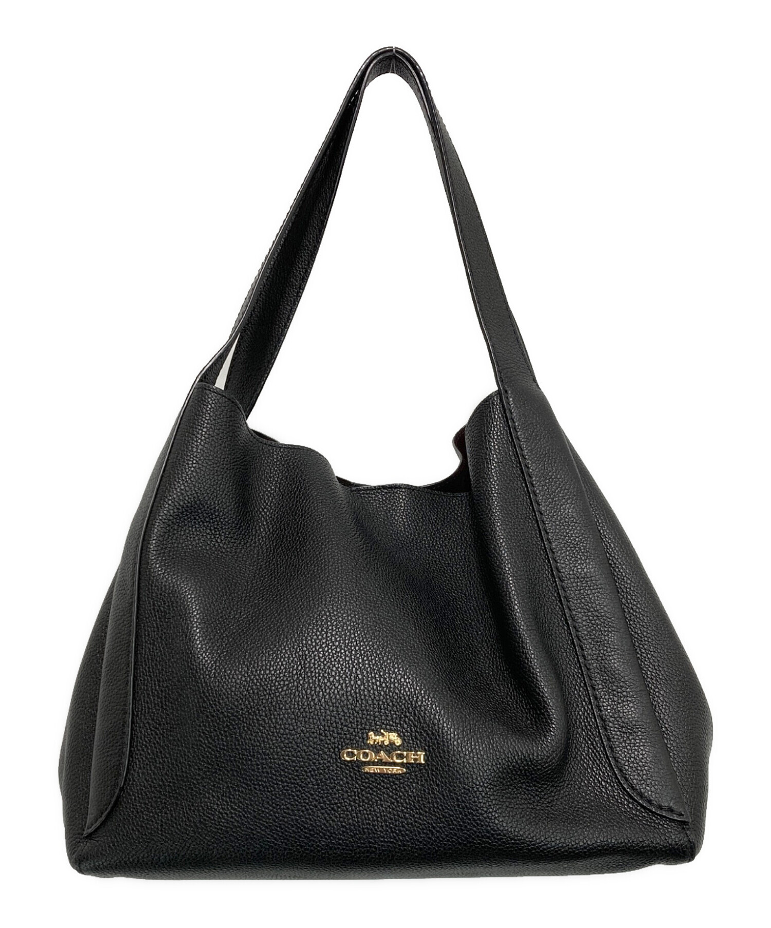 COACH 中古 ハドリーホーボー ハンドバッグ 中古・古着通販】COACH (コーチ) ハドリー ホーボーレザーバッグ
