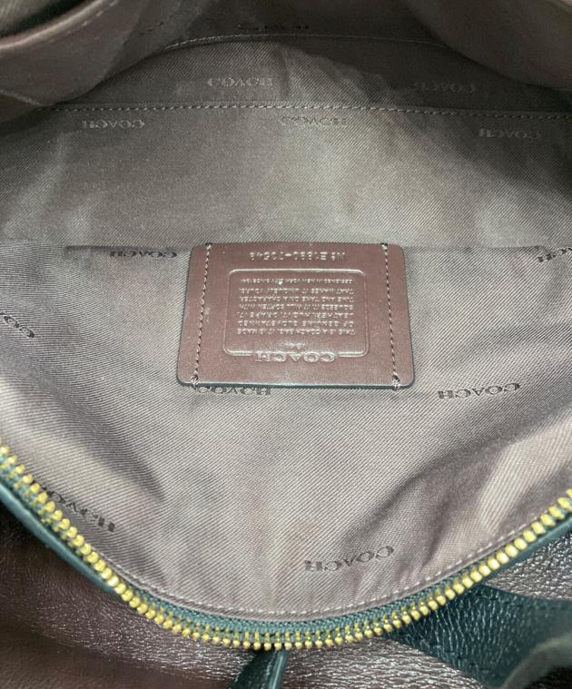 中古・古着通販】COACH (コーチ) ハドリー ホーボーレザーバッグ