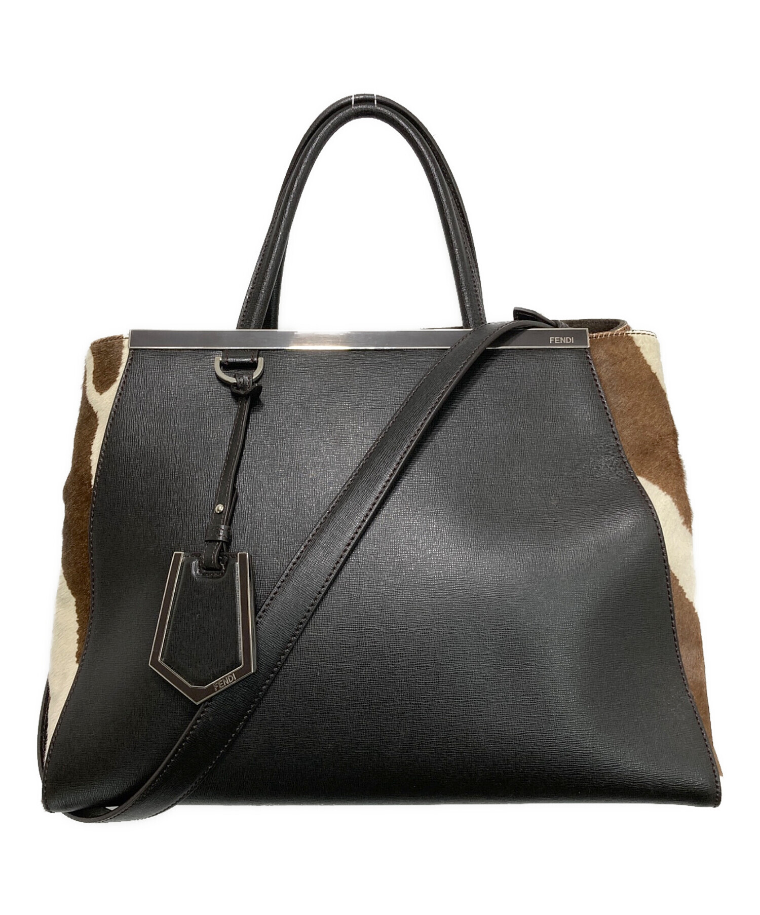 中古・古着通販】FENDI (フェンディ) トゥージュール ハラコ切替 2WAY