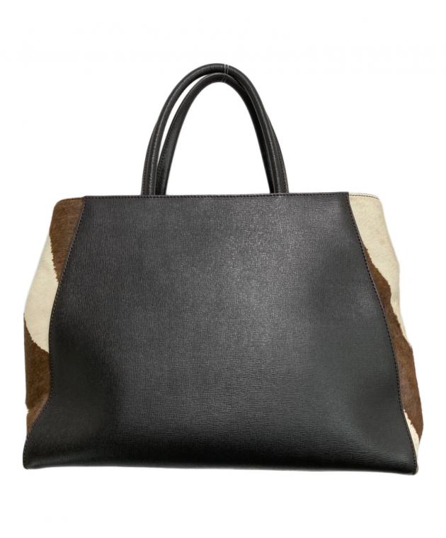 フェンディ トゥージュール 2WAY トートバッグ 中古・古着通販】FENDI (フェンディ) トゥージュール ハラコ切替 2WAY