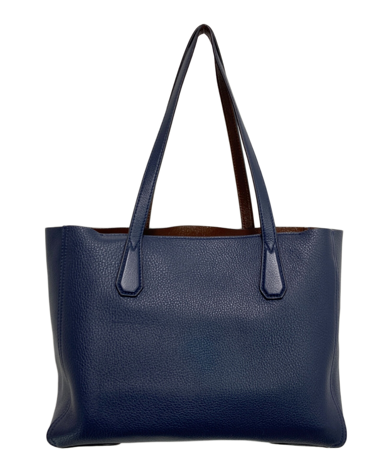 中古・古着通販】TORY BURCH (トリーバーチ) トートバッグ ネイビー
