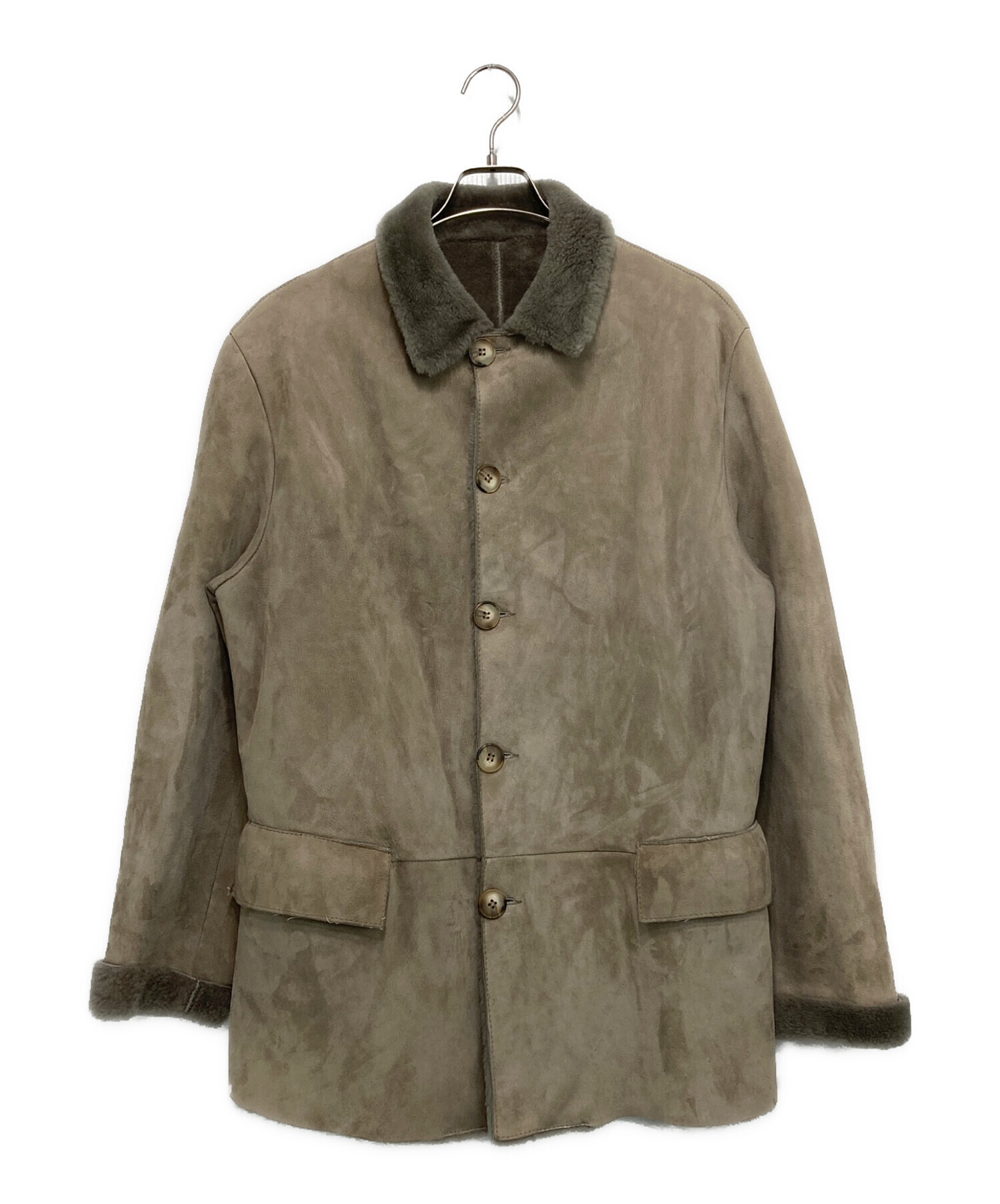 中古・古着通販】OLIVIERI (オリヴィエリ) リアルムートンコート
