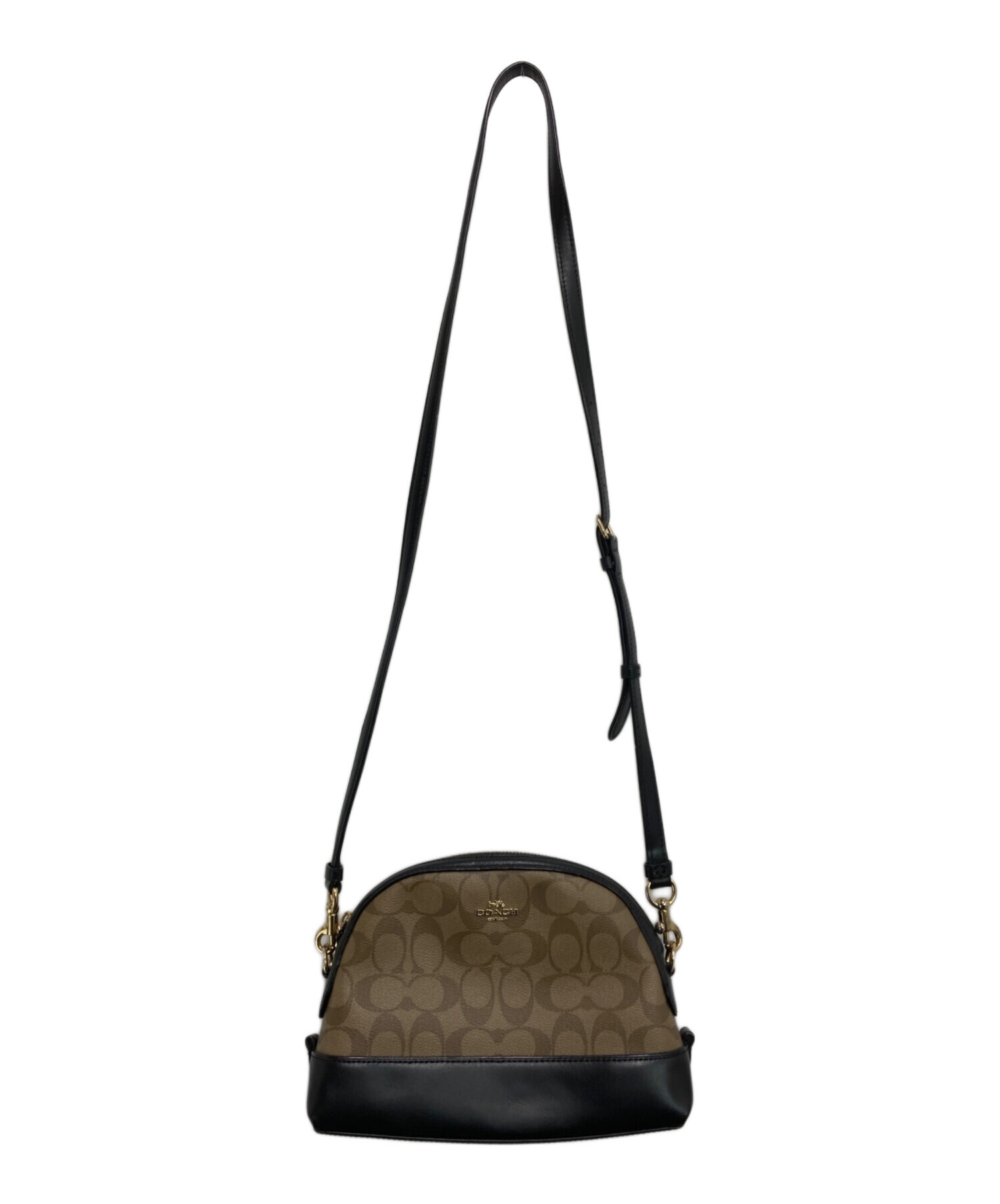 中古・古着通販】COACH (コーチ) シグネチャーショルダーバッグ