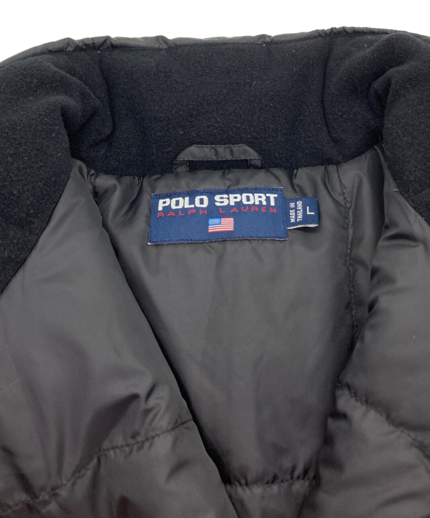 中古・古着通販】POLO SPORT (ポロスポーツ) キルティングダウンベスト