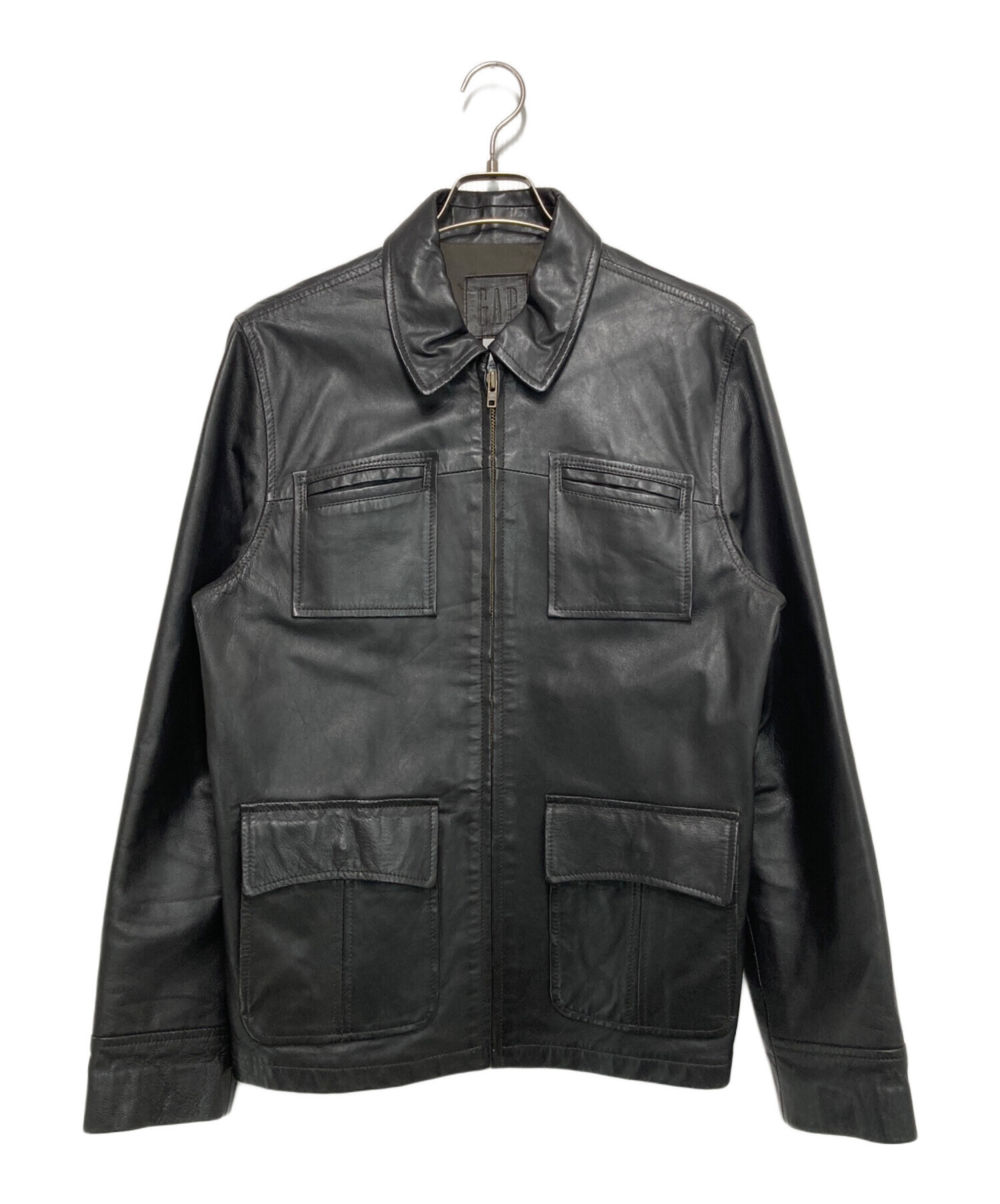 中古・古着通販】GAP (ギャップ) シープレザージップアップジャケット